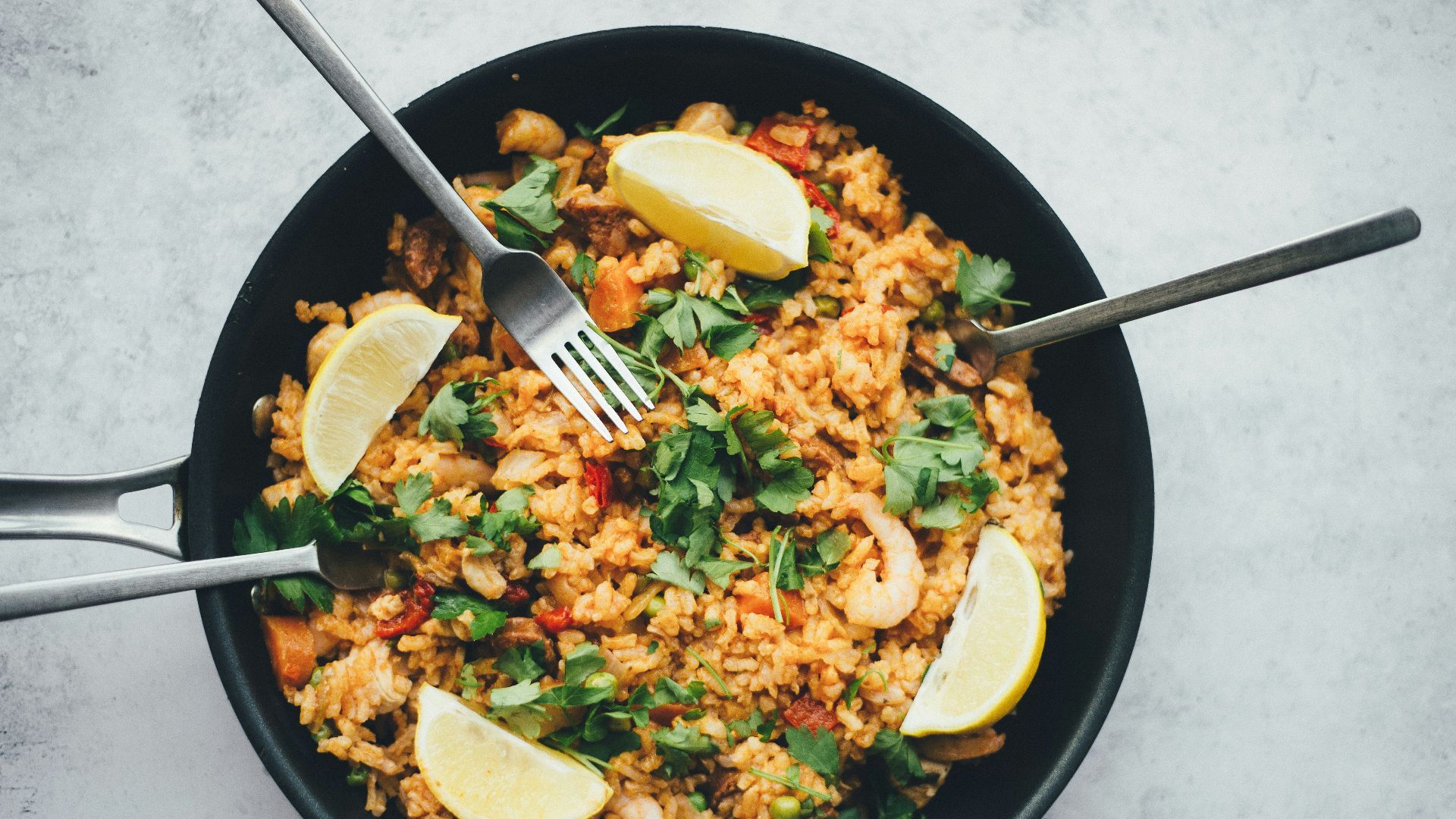 8. Riz frit au poulet
