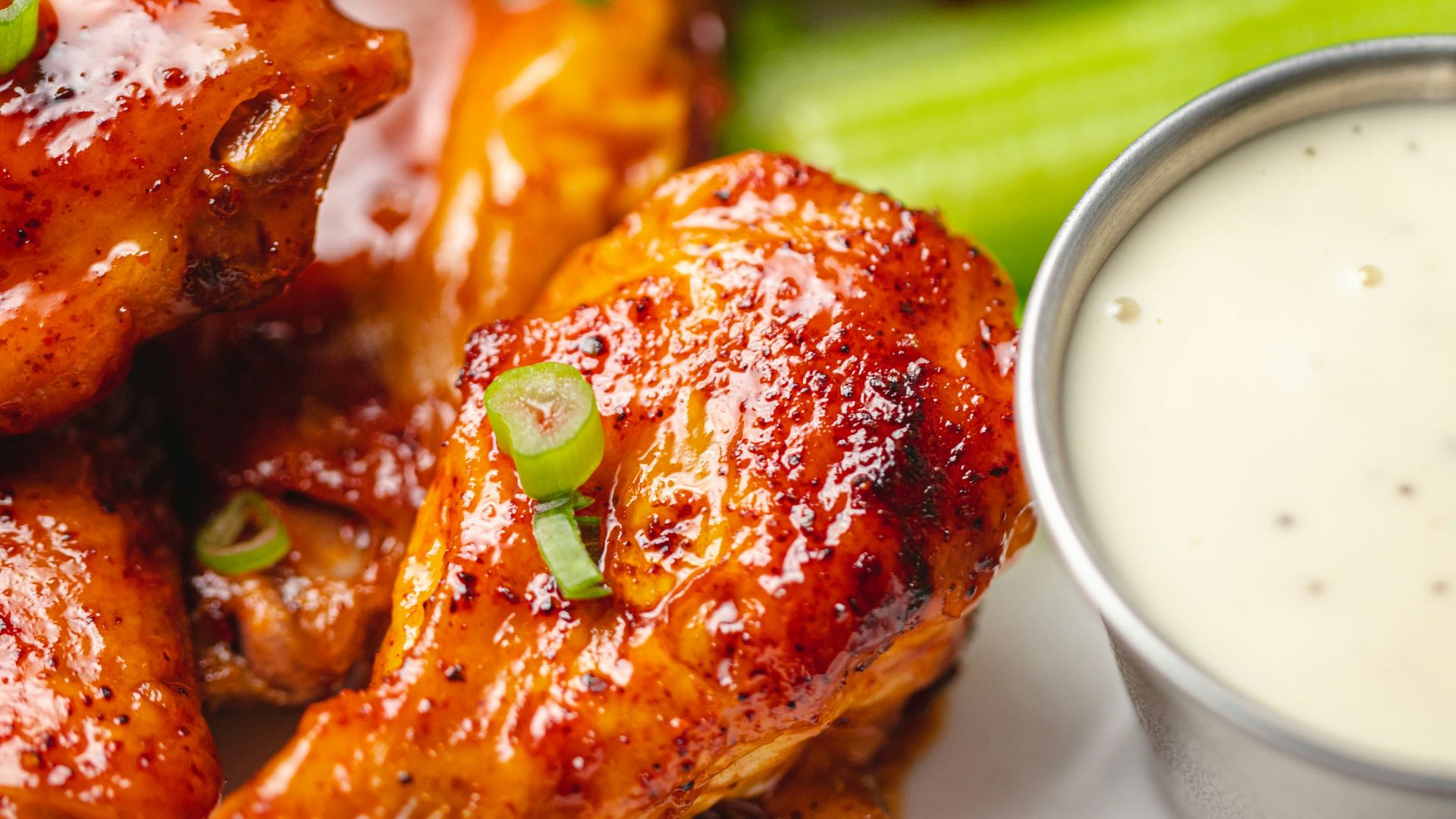 3. Ailes de poulet avec peau véritable
