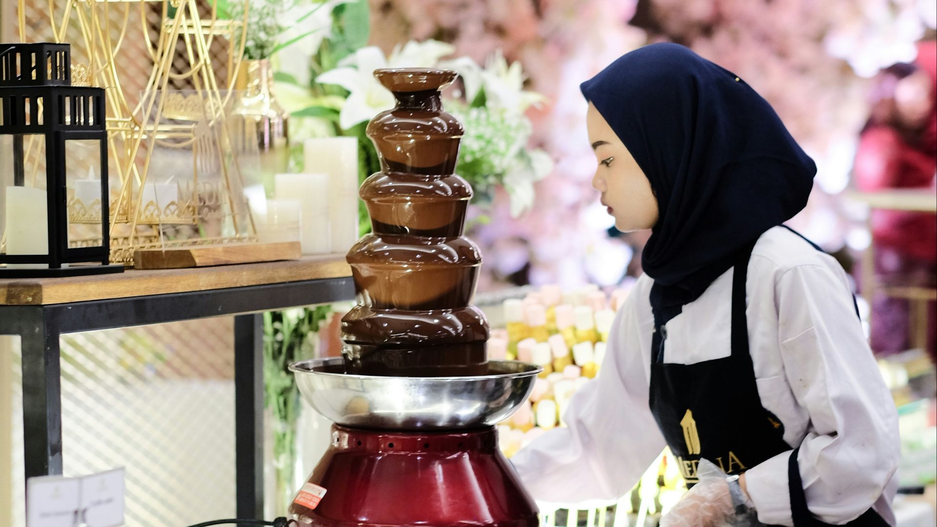 9. Fontaine à chocolat