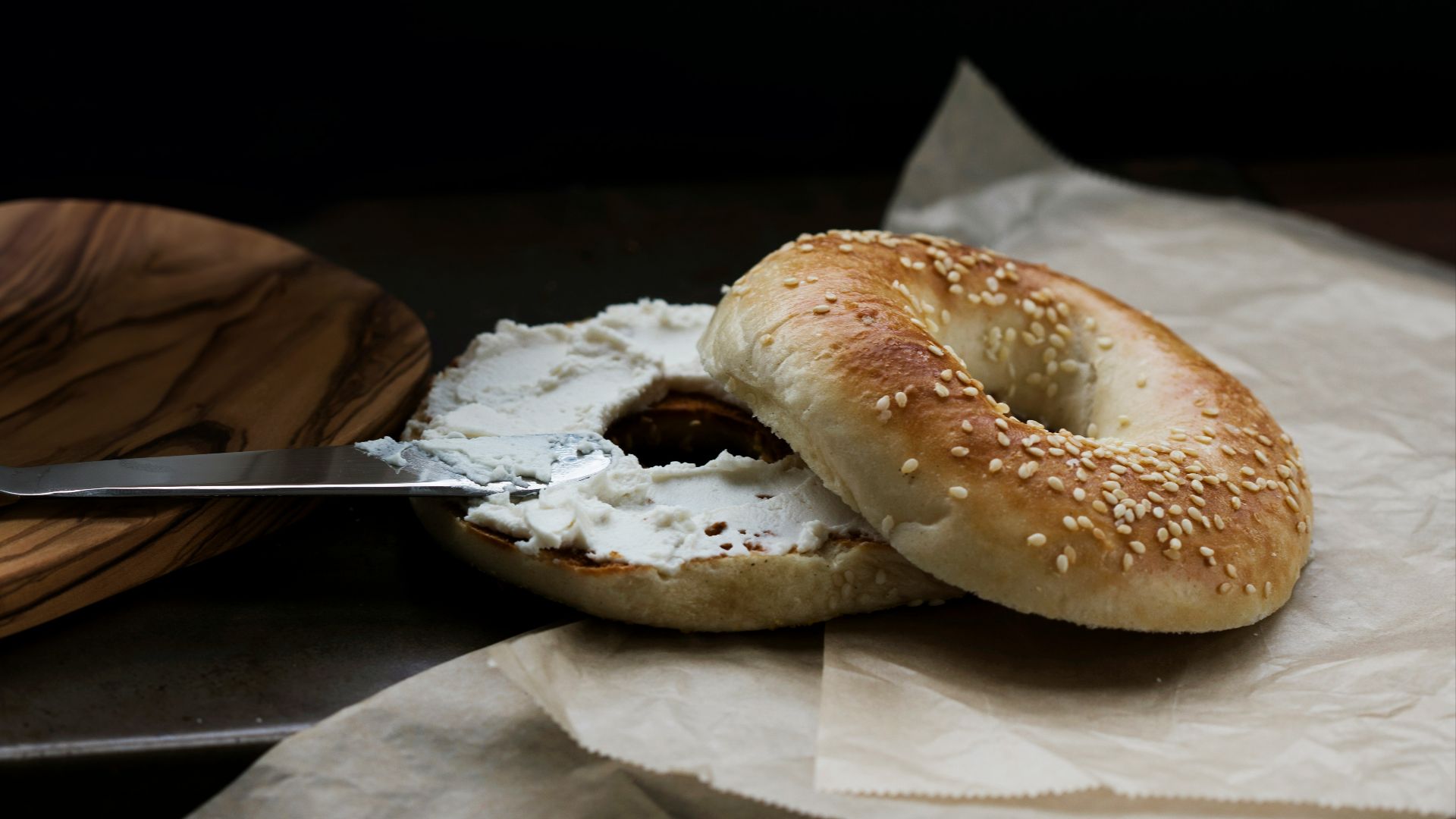 10. Bagels au fromage à la crème