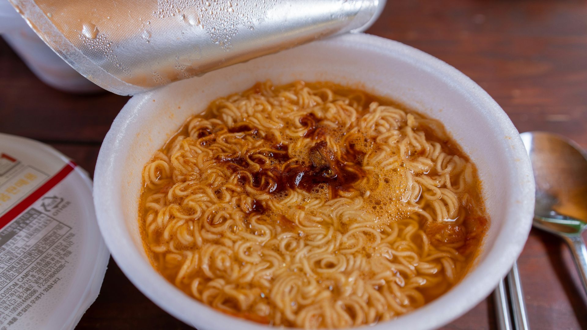 7. Ramen instantané, à l'ancienne