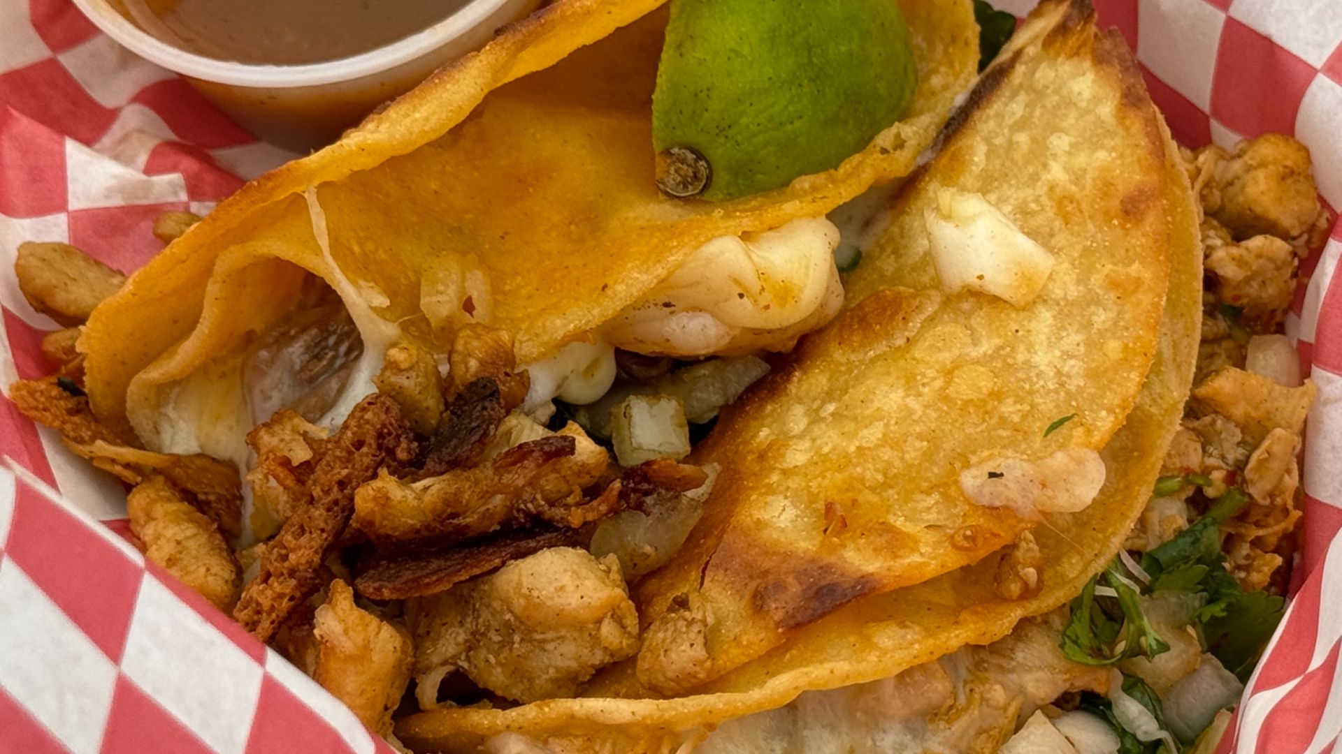 9. Taco au poulet croustillant Del Taco