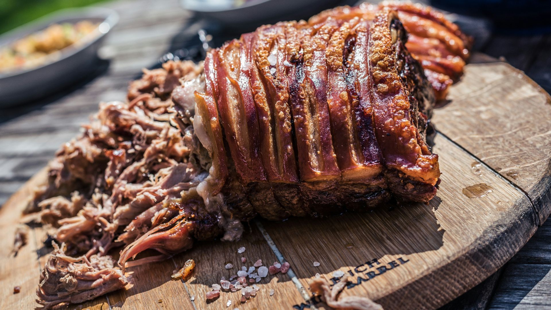 11. Porc effiloché au barbecue