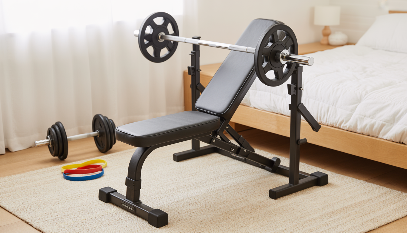 14. Banc de musculation pliable