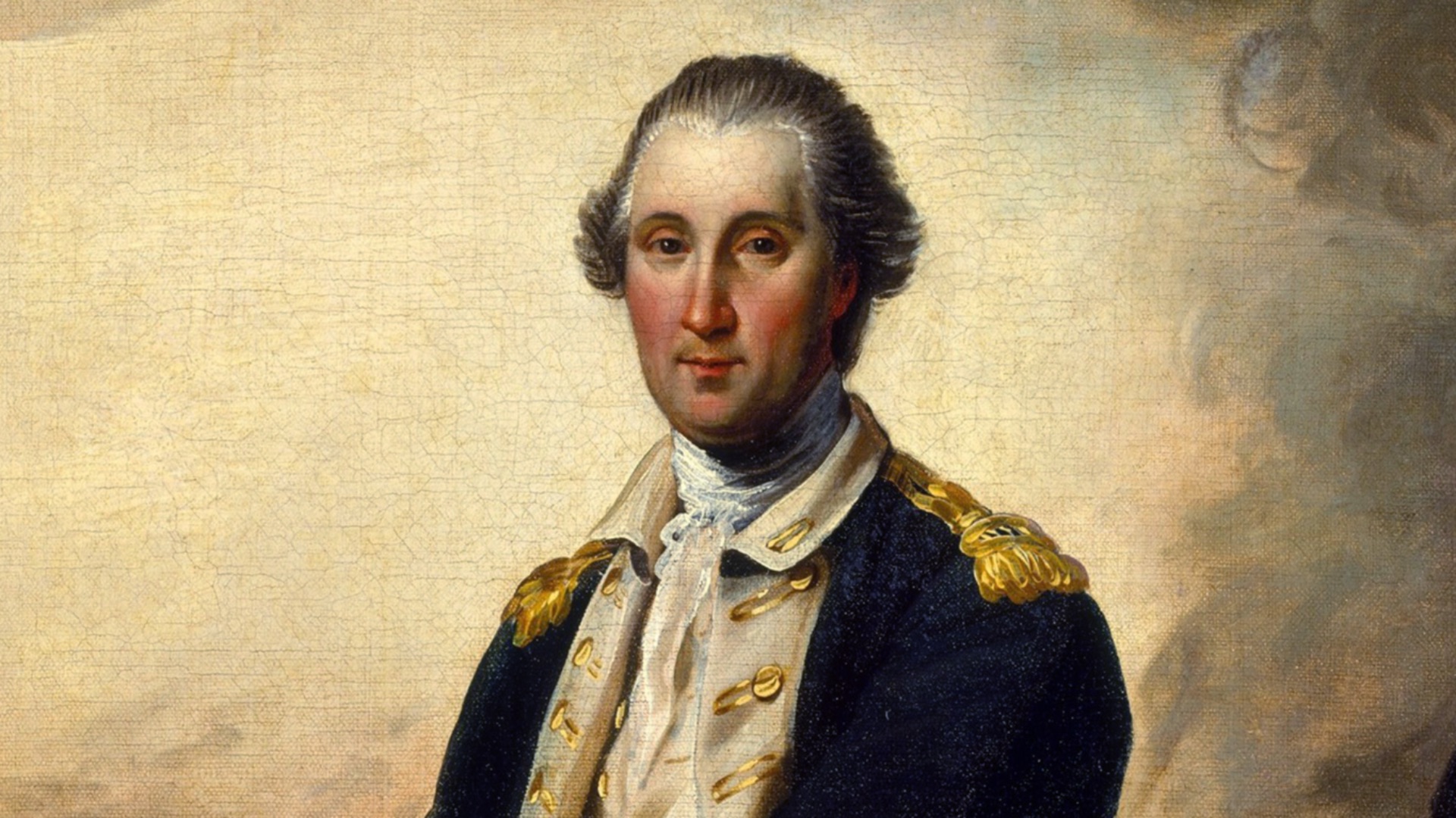 4. George Washington avait les cheveux roux sous sa poudre