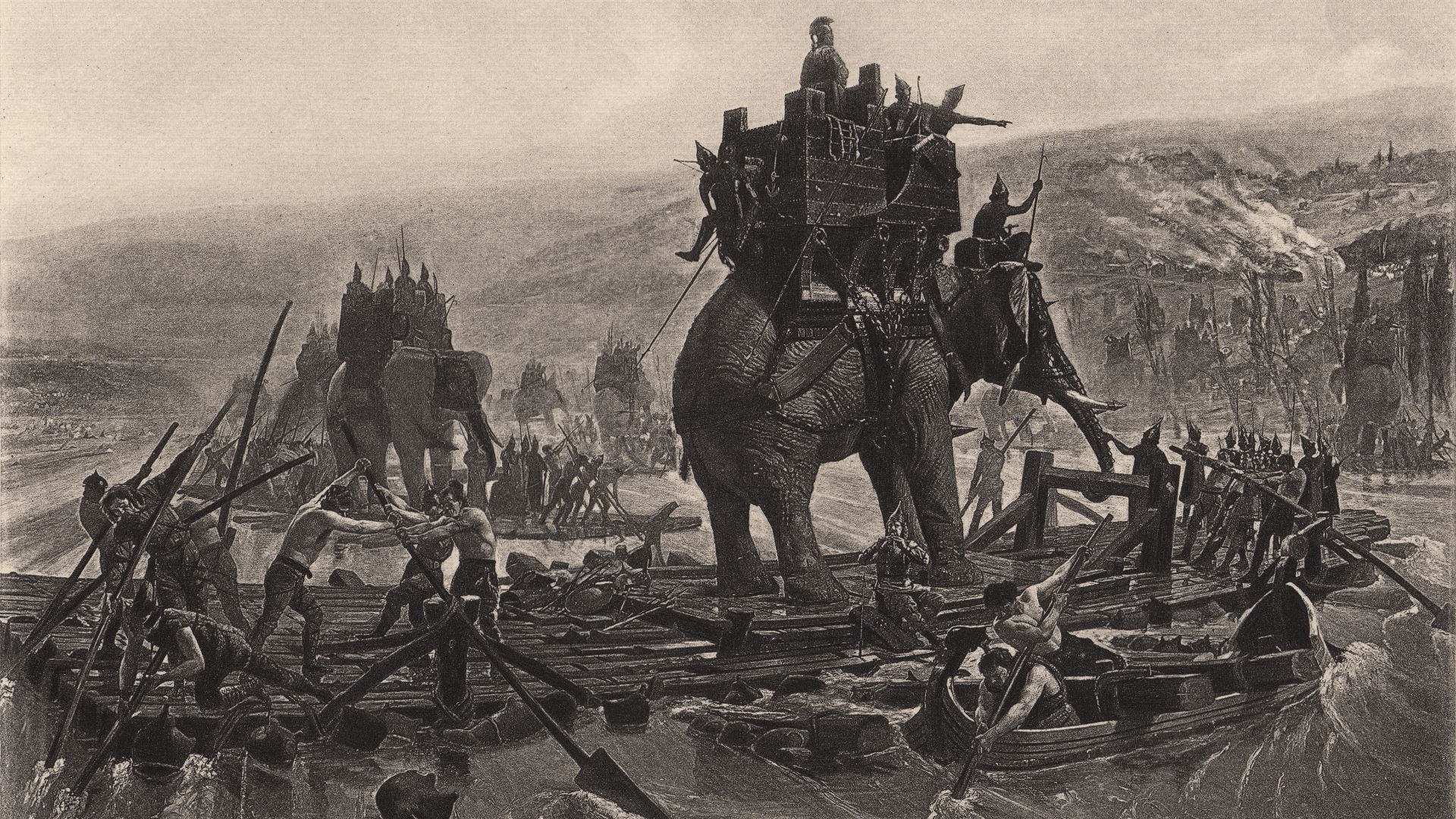6. Les éléphants de guerre