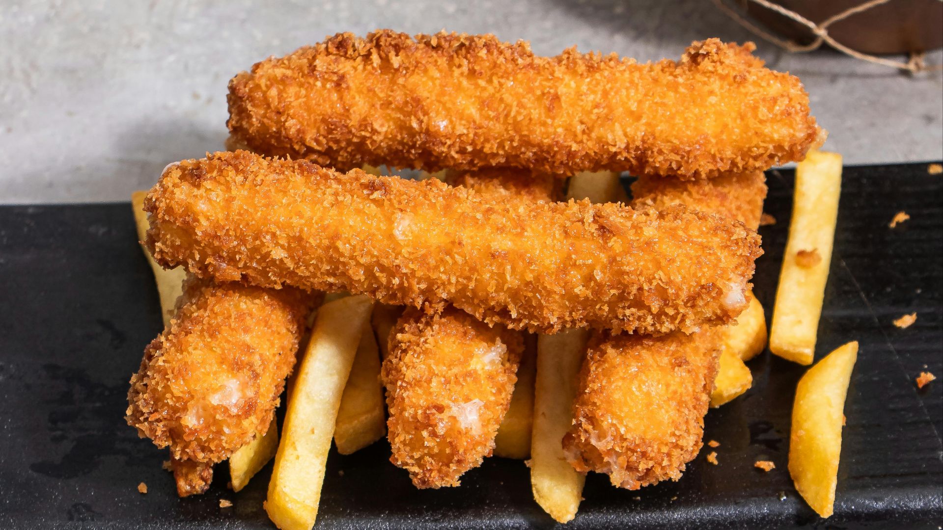 14. Bâtonnets de poisson surgelés