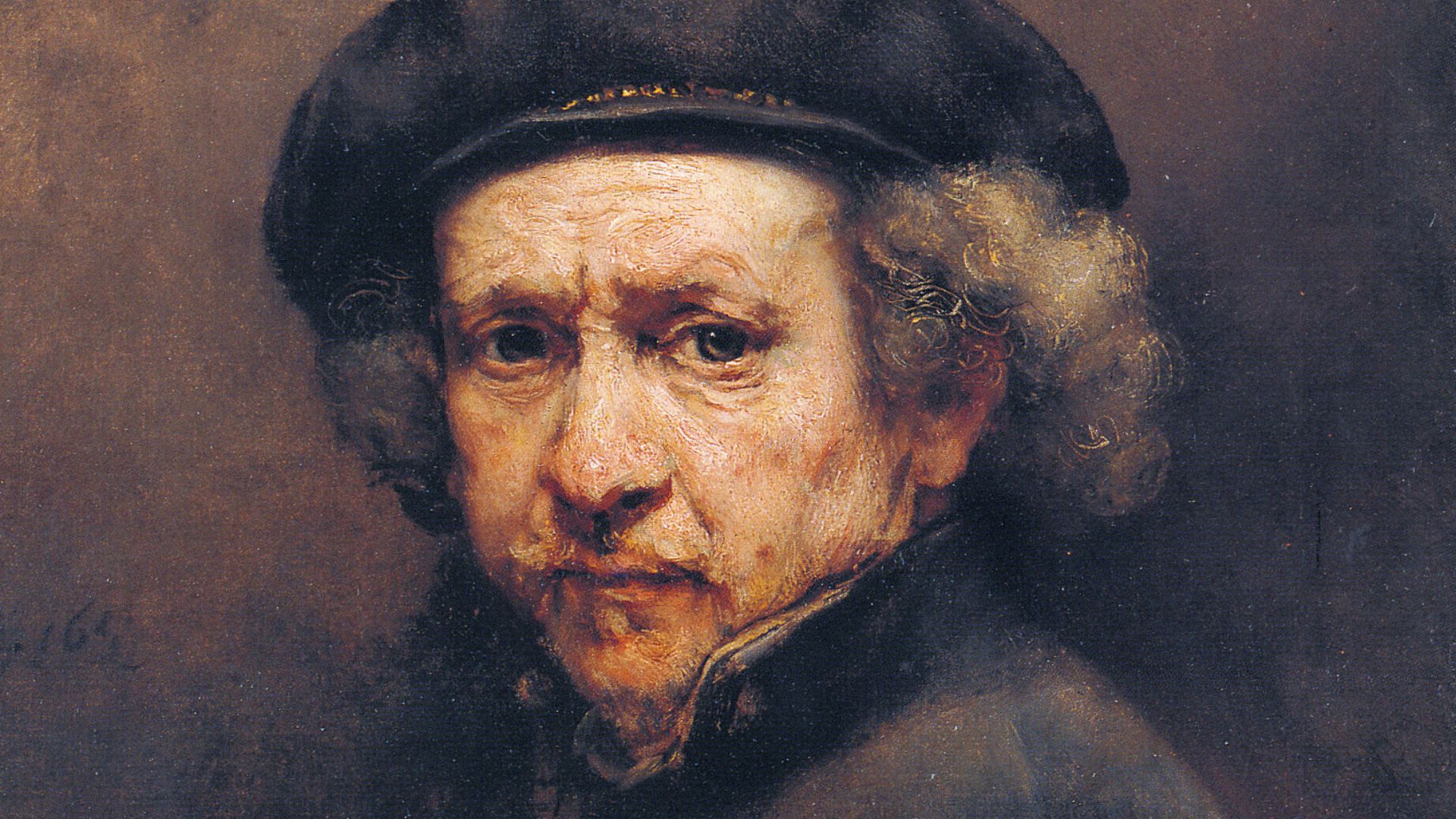 12. Autoportrait de Rembrandt