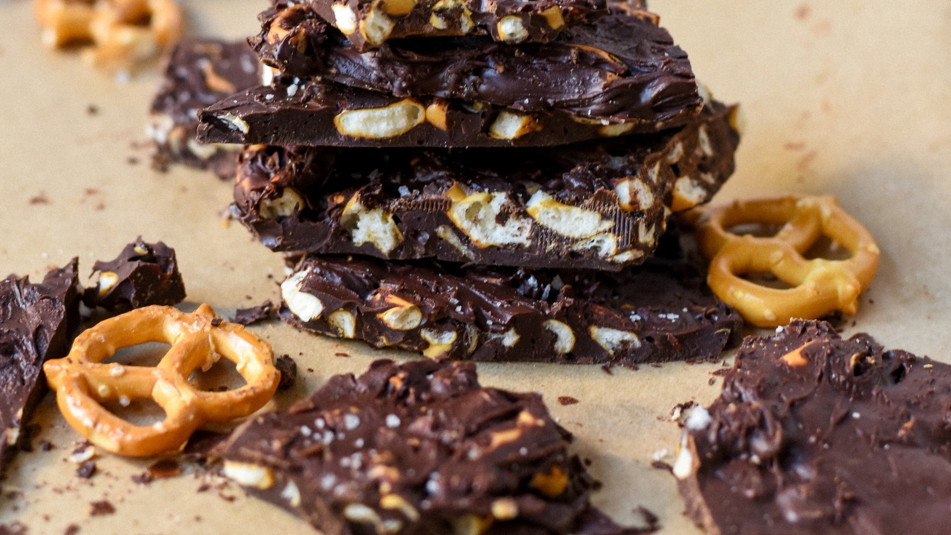 4. Écorces de chocolat