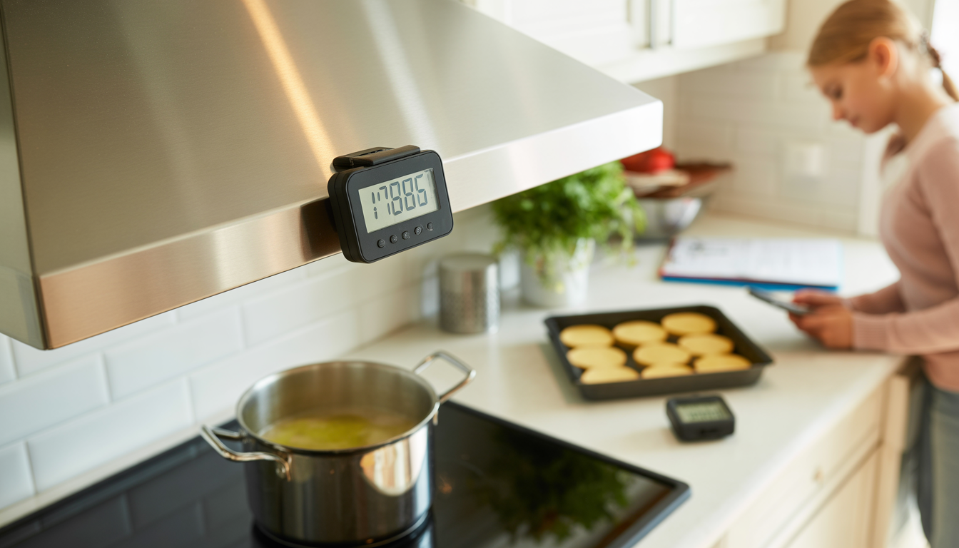 8. Un minuteur (ou plusieurs) pour éviter les catastrophes