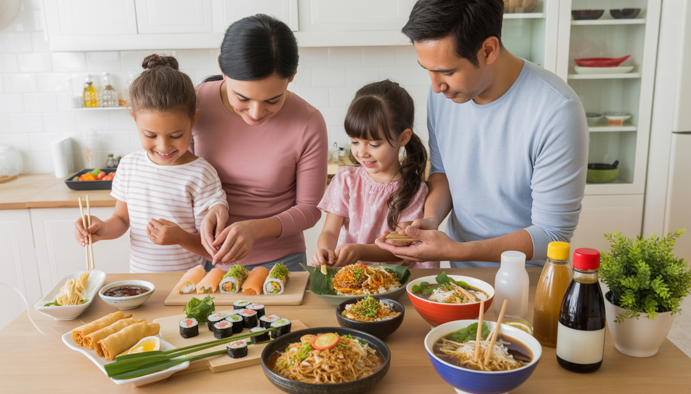 4. Lancez-vous dans la cuisine asiatique