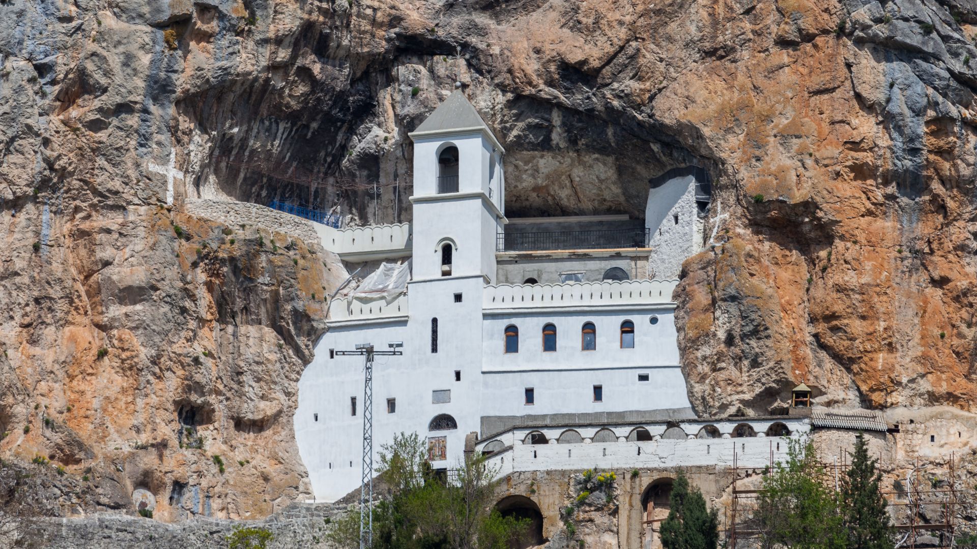 12. Monastère d'Ostrog, Monténégro