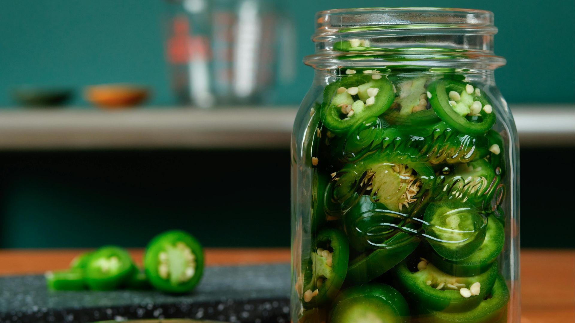 14. Jalapeños marinés