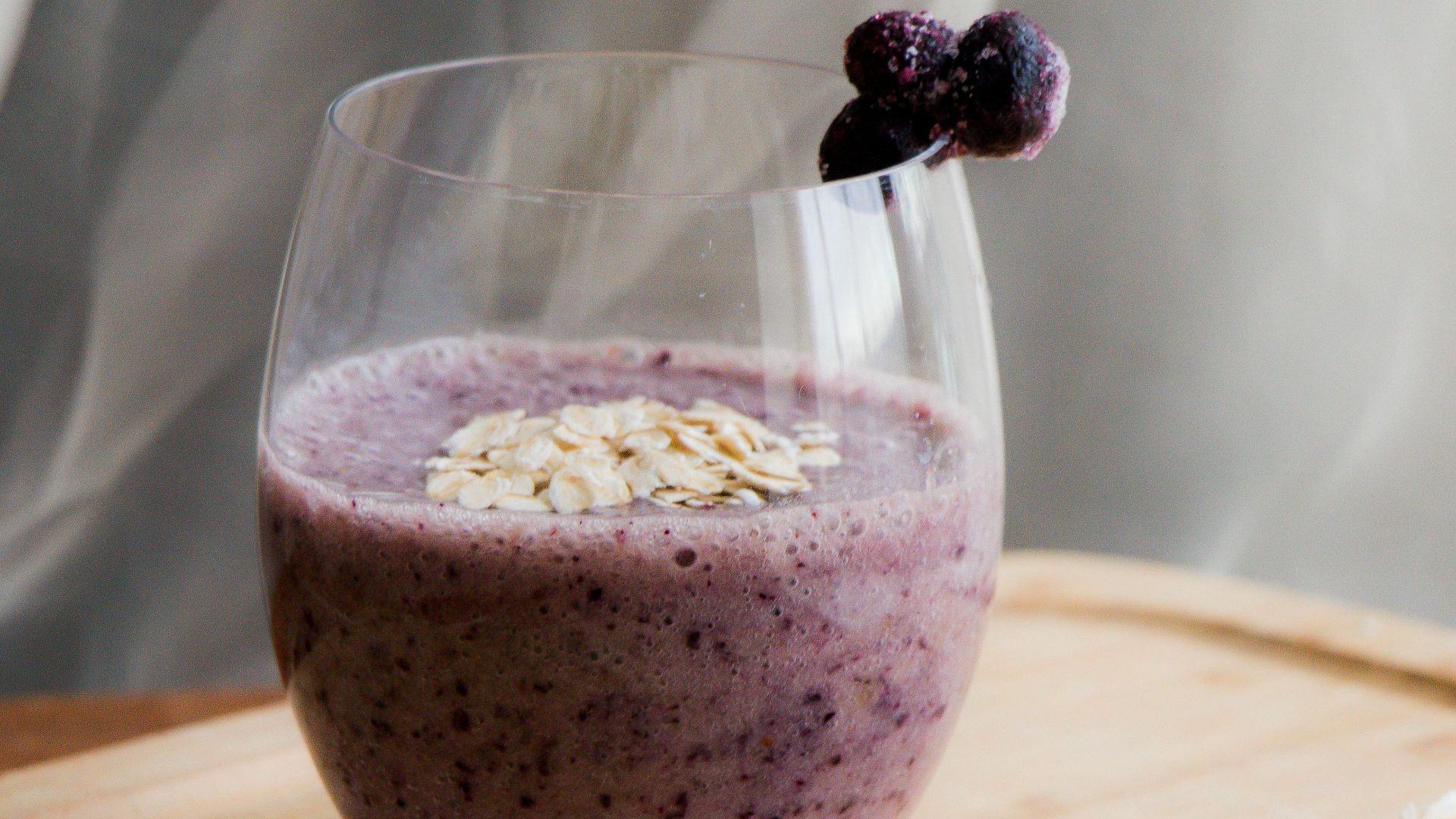 19. Smoothie au yaourt et à l'avoine