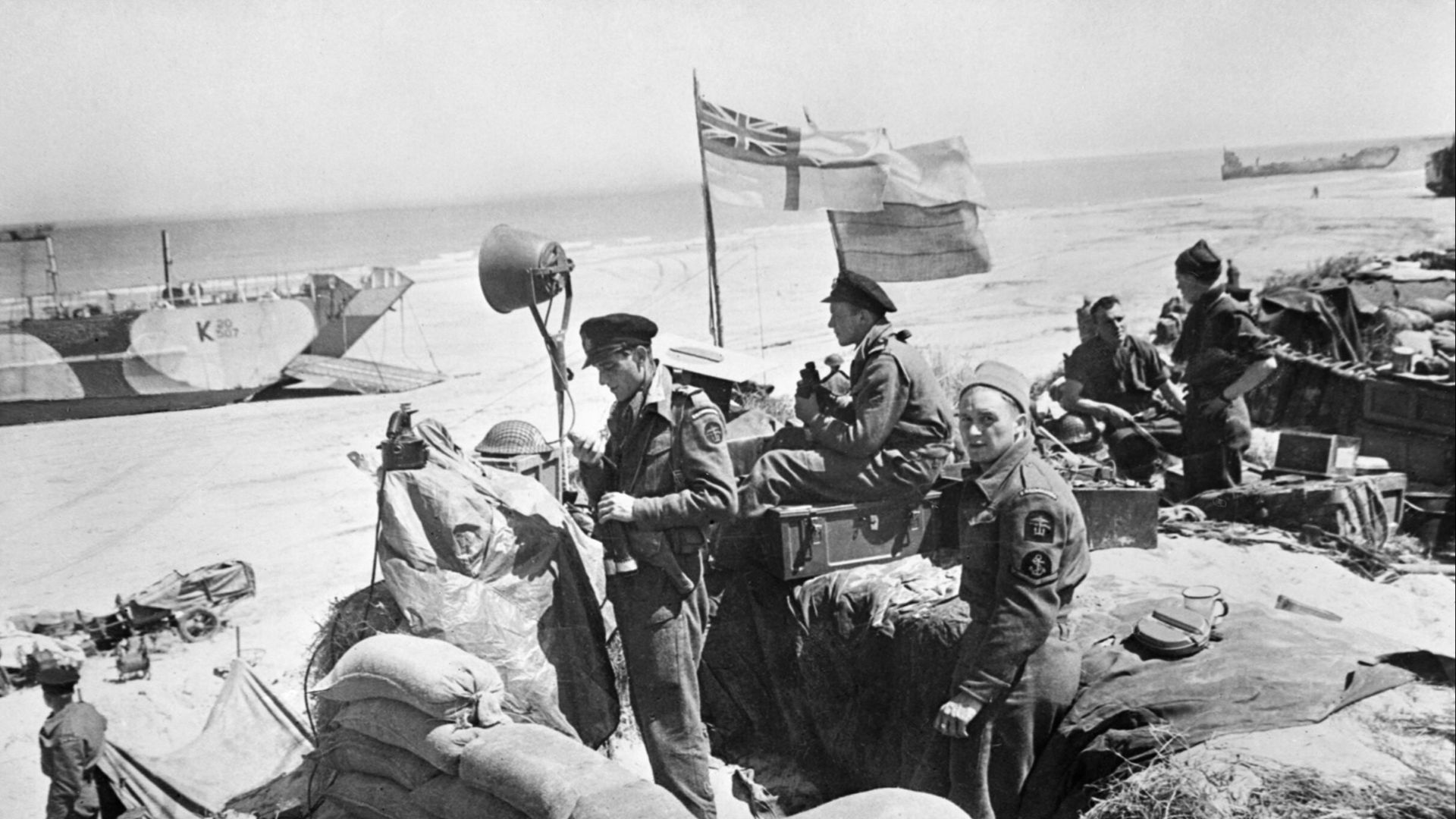 10. Le plan logistique de la tête de pont en Normandie