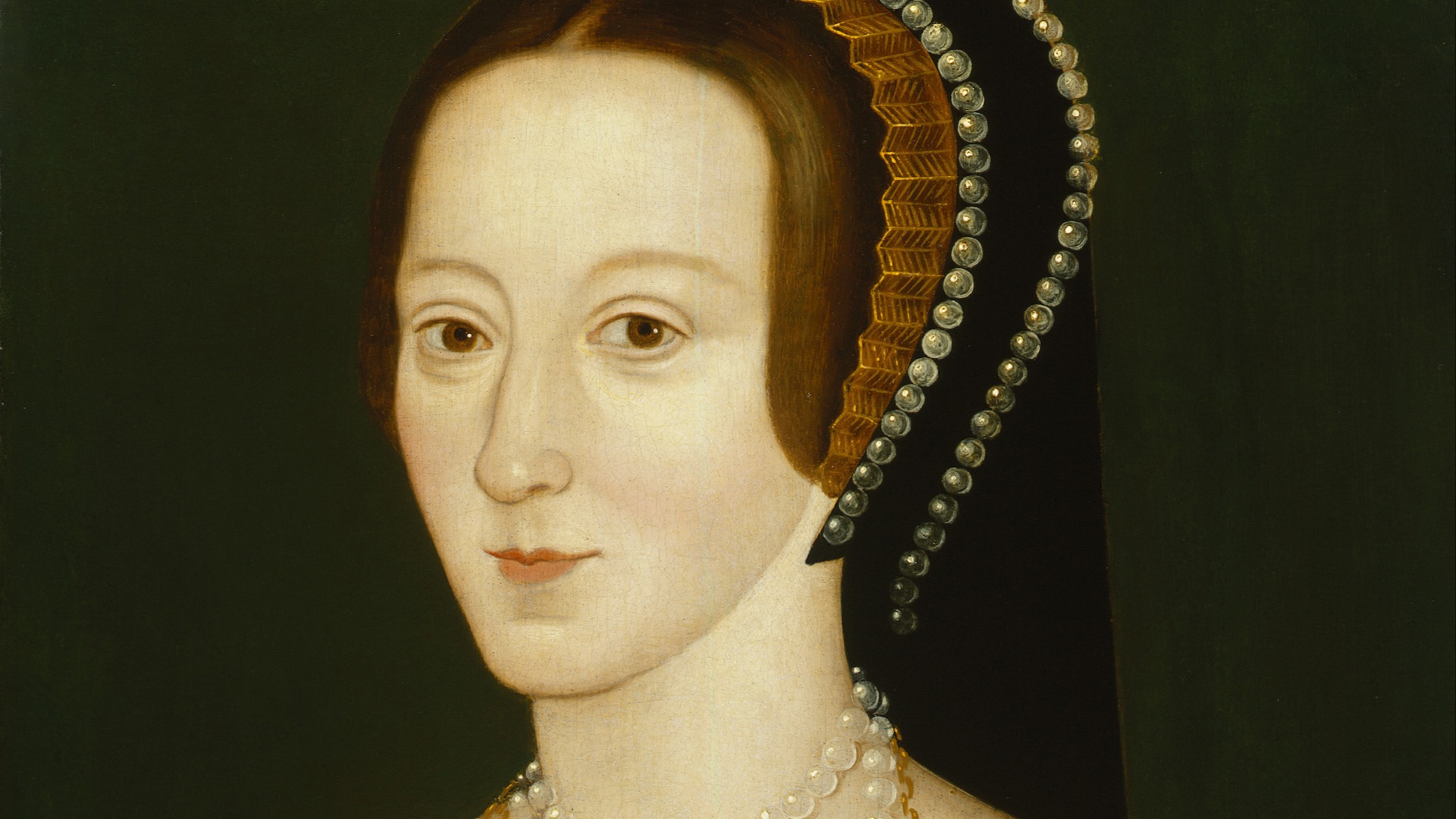 18. Anne Boleyn avait probablement des traits sombres, et non l'allure blonde souvent représentée