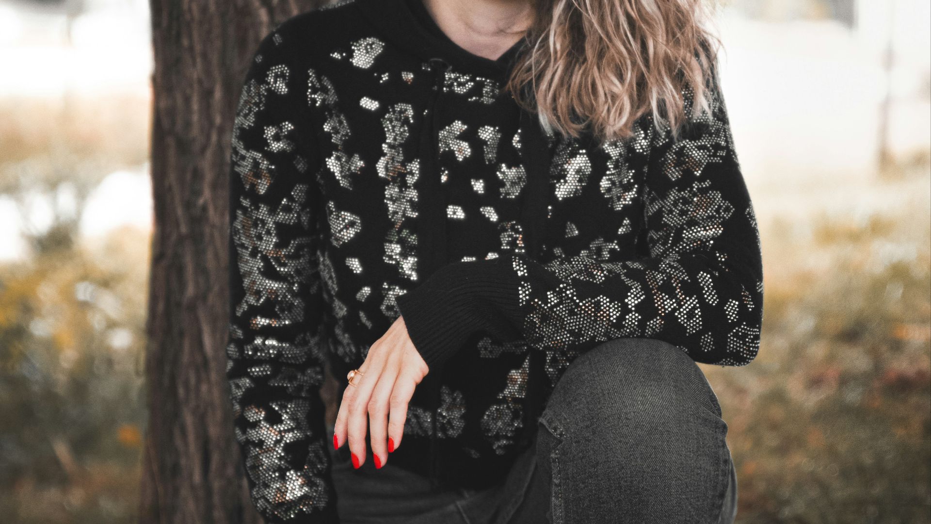 8. Pantalons de jogging et sweats à capuche à paillettes