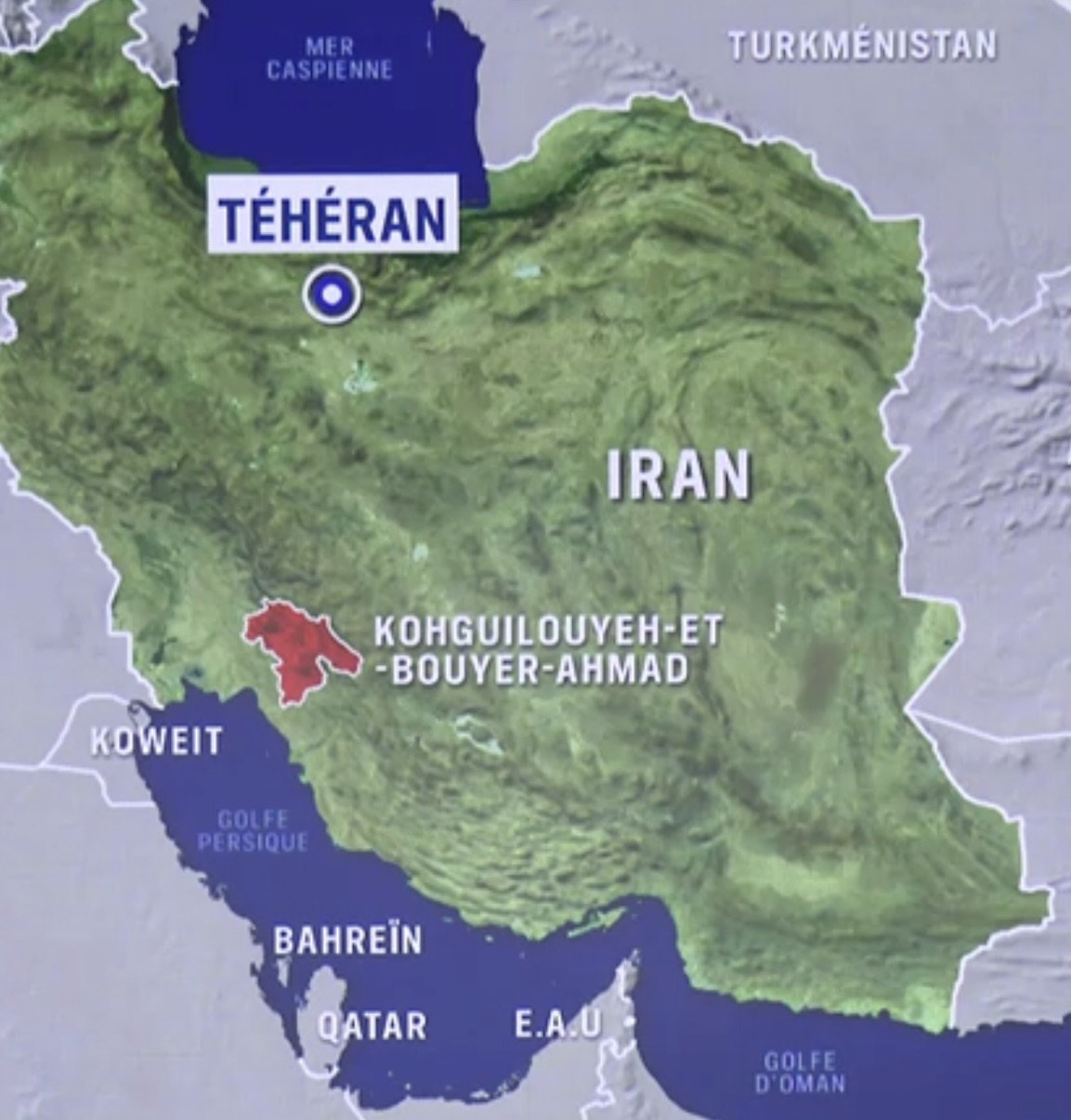 Dans la province de Kohgiluyeh et Boyer-Ahmad