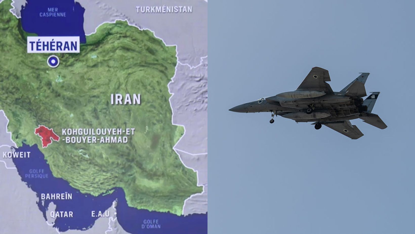 A U.S. fighter jet shot down in Iran