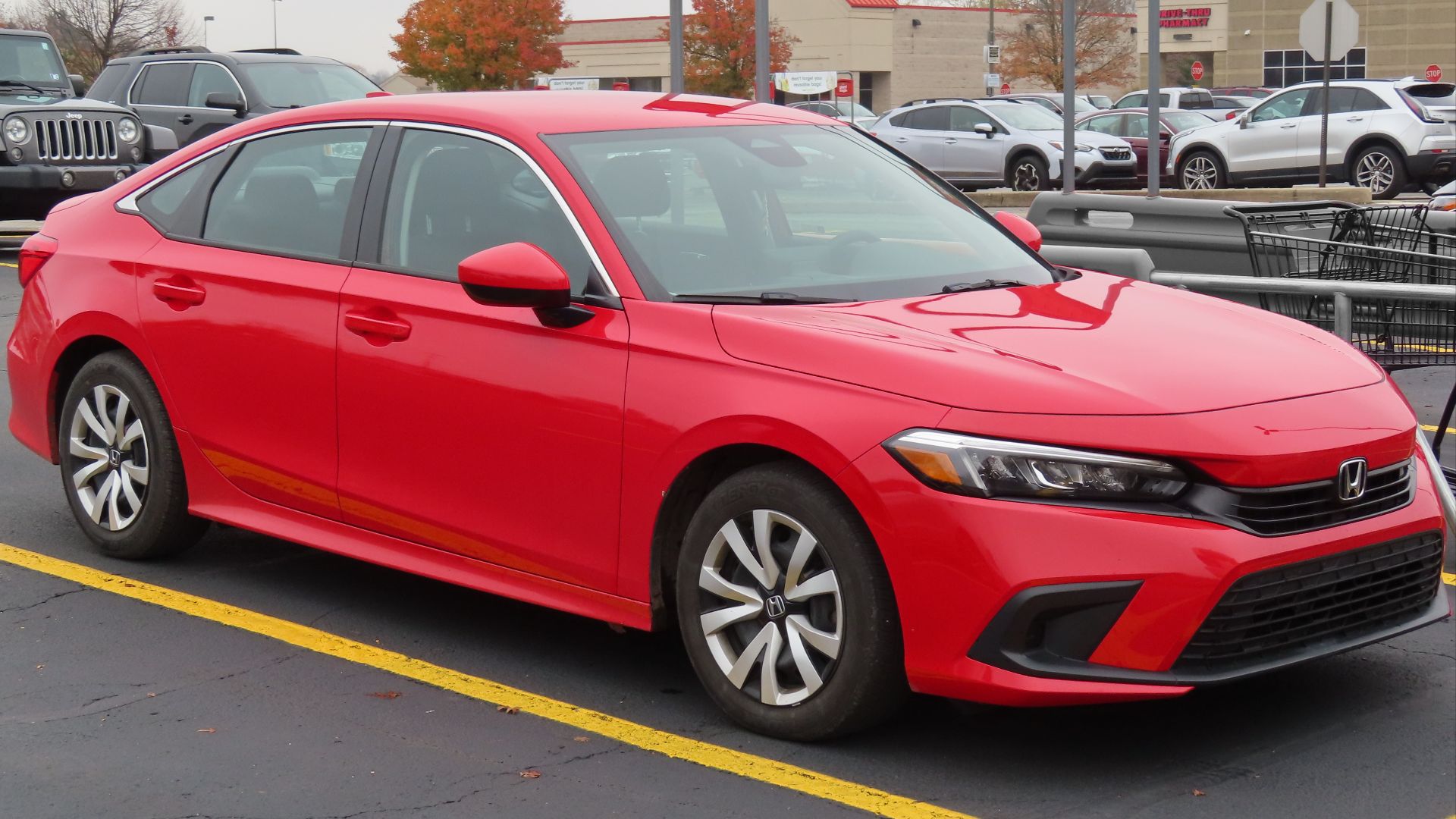 4. La Honda Civic pour les trajets scolaires