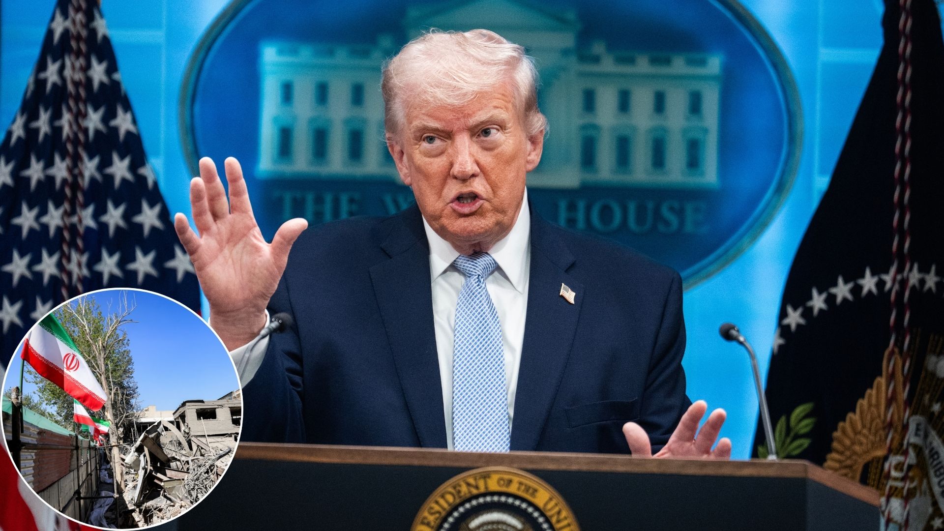 Trump Says US Will «Dig Up Iran’s Nuclear Dust»