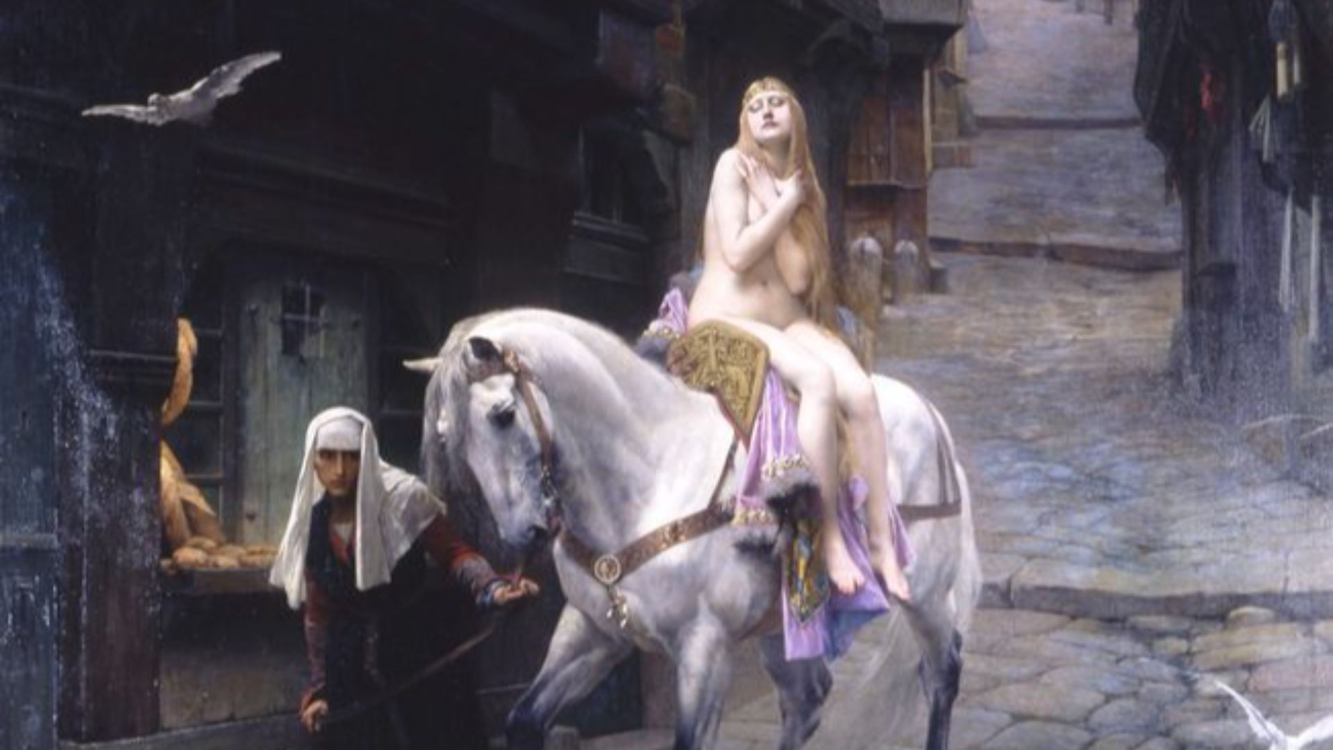1. Lady Godiva a traversé Coventry à cheval, toute nue