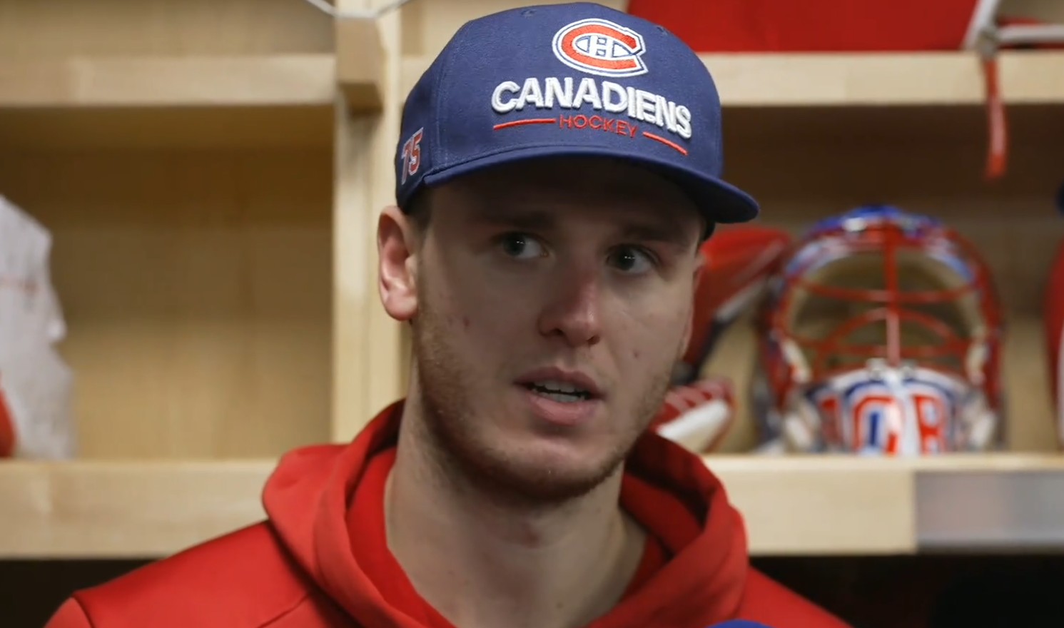 Everything points to Jakub Dobes facing the Blue Jackets tonight