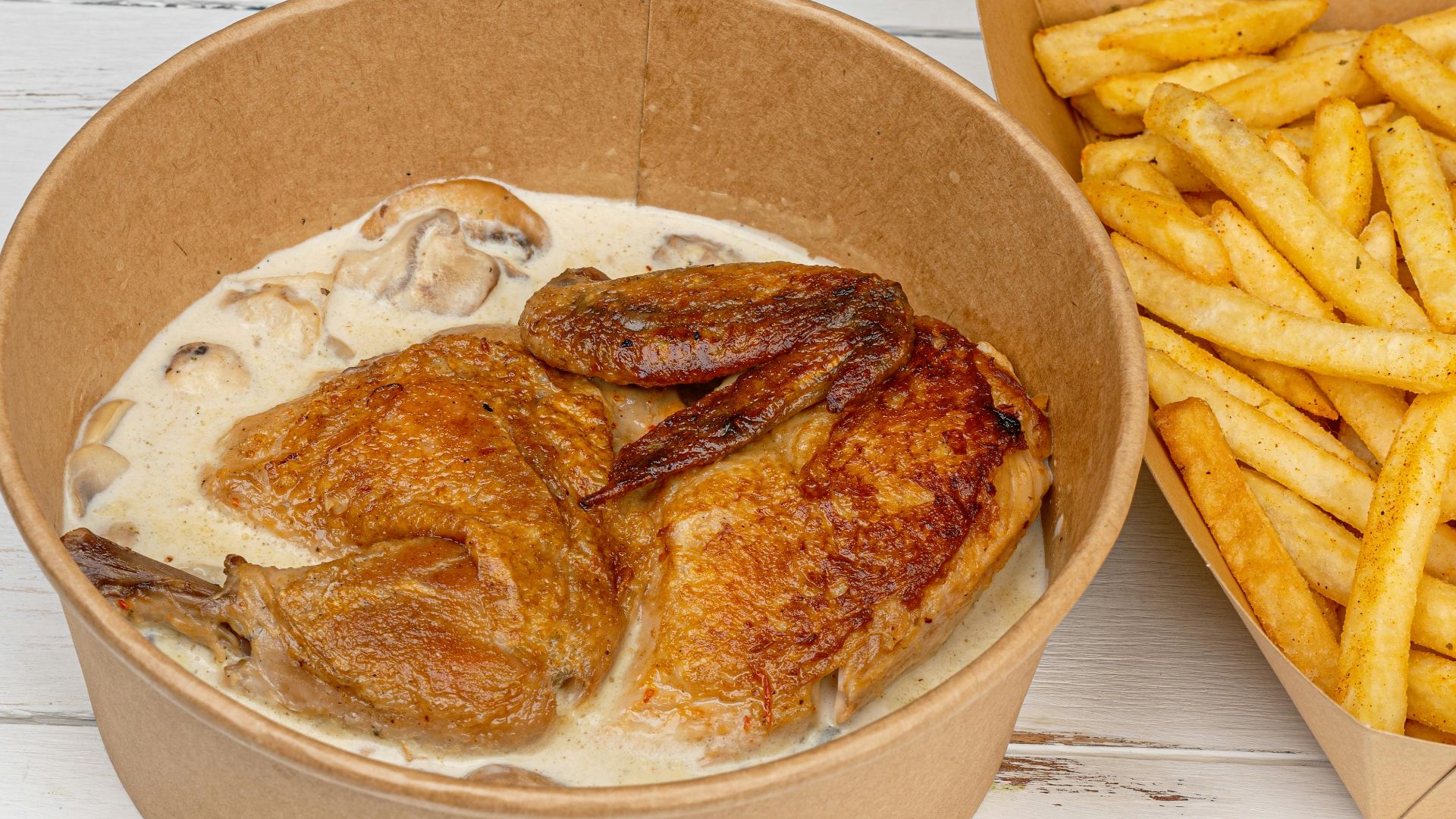 5. Poulet au marsala