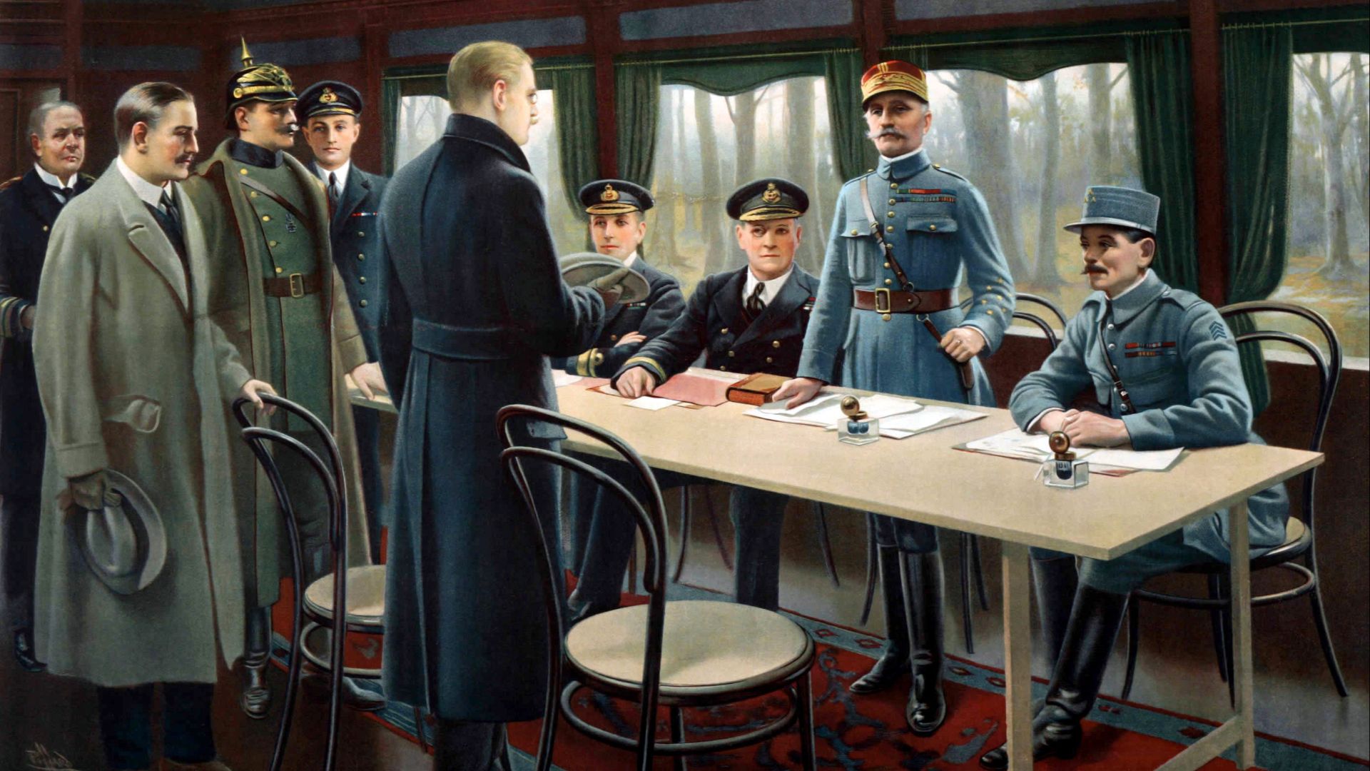 8. L'armistice de la Première Guerre mondiale (1918)