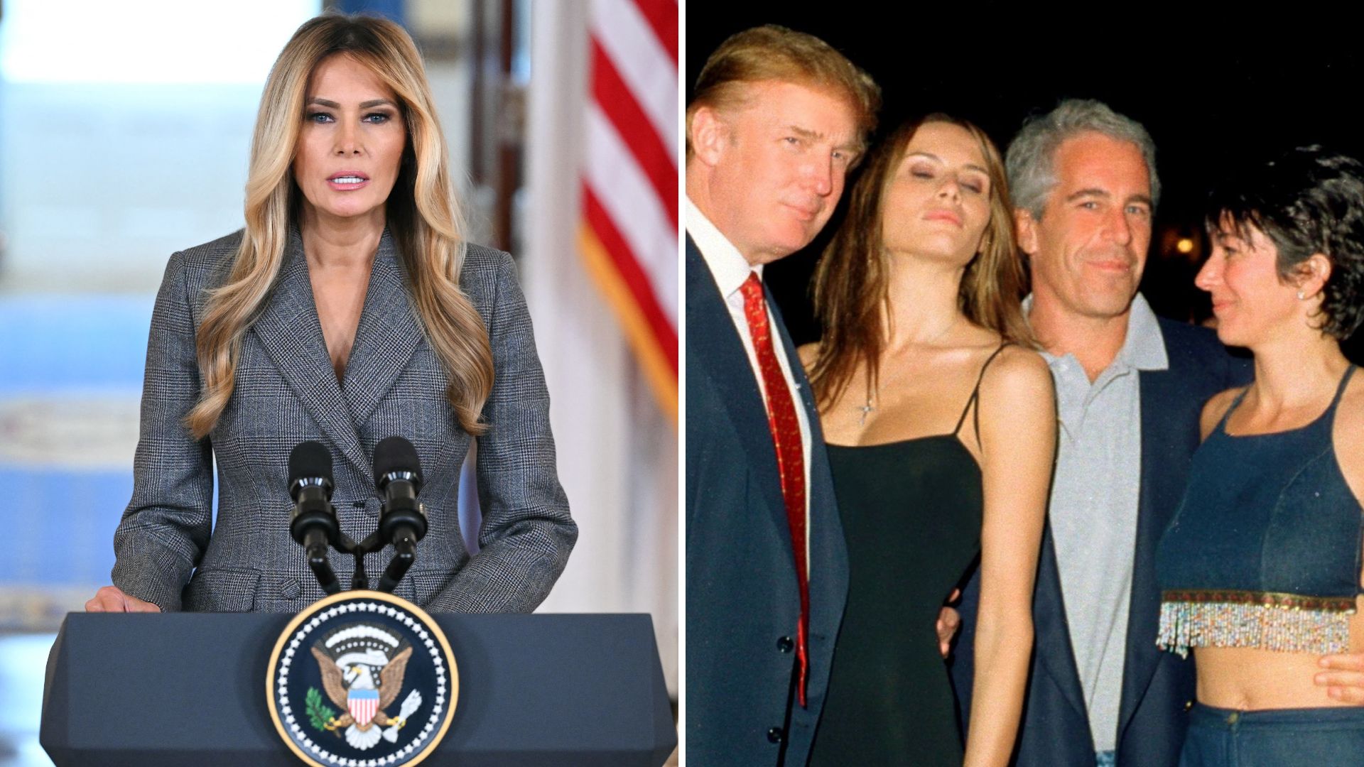 Melania Trump crée le choc avec sa sortie sur Jeffrey Epstein