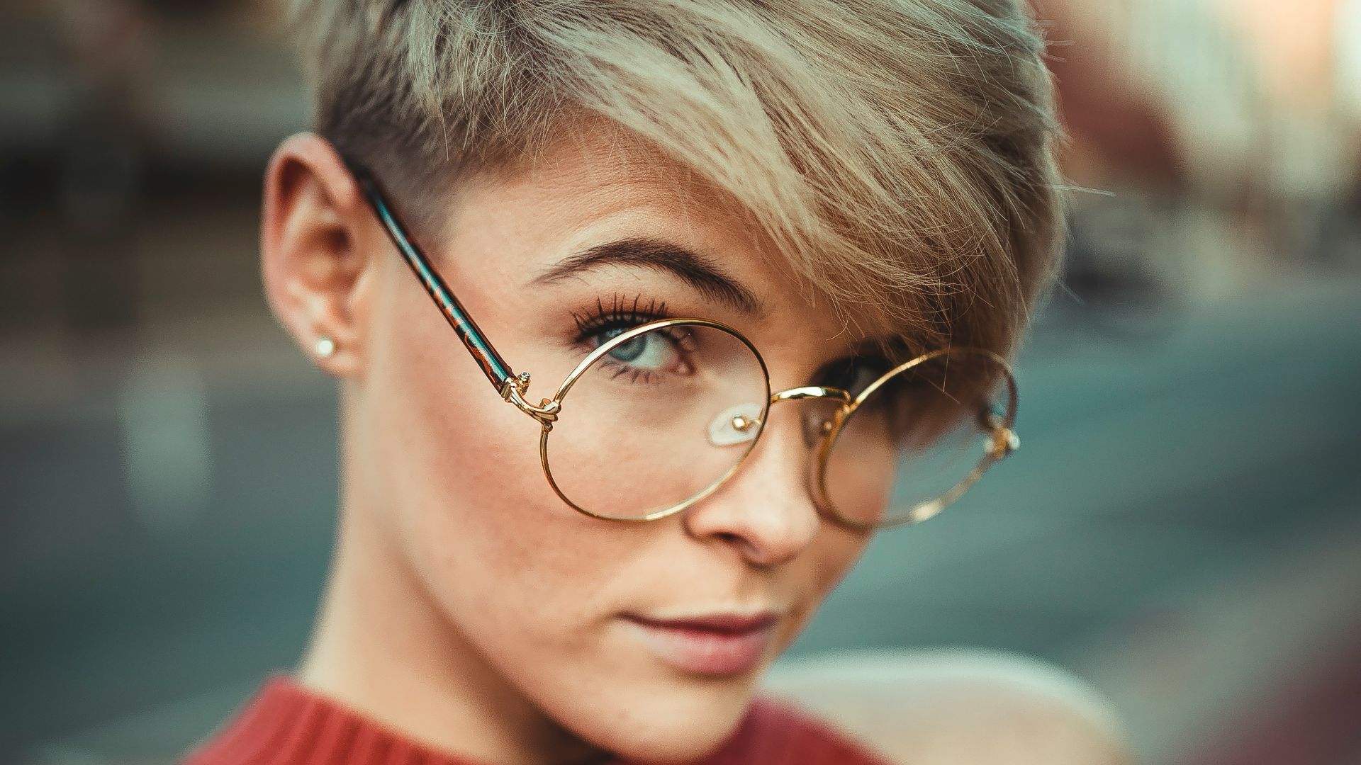 13. Coupe pixie dégradée pour les visages en forme de cœur