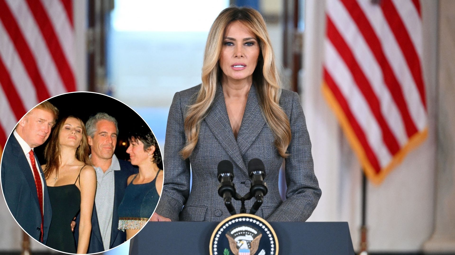 What are the «lies» Melania Trump talked about at her bizarre press conference?