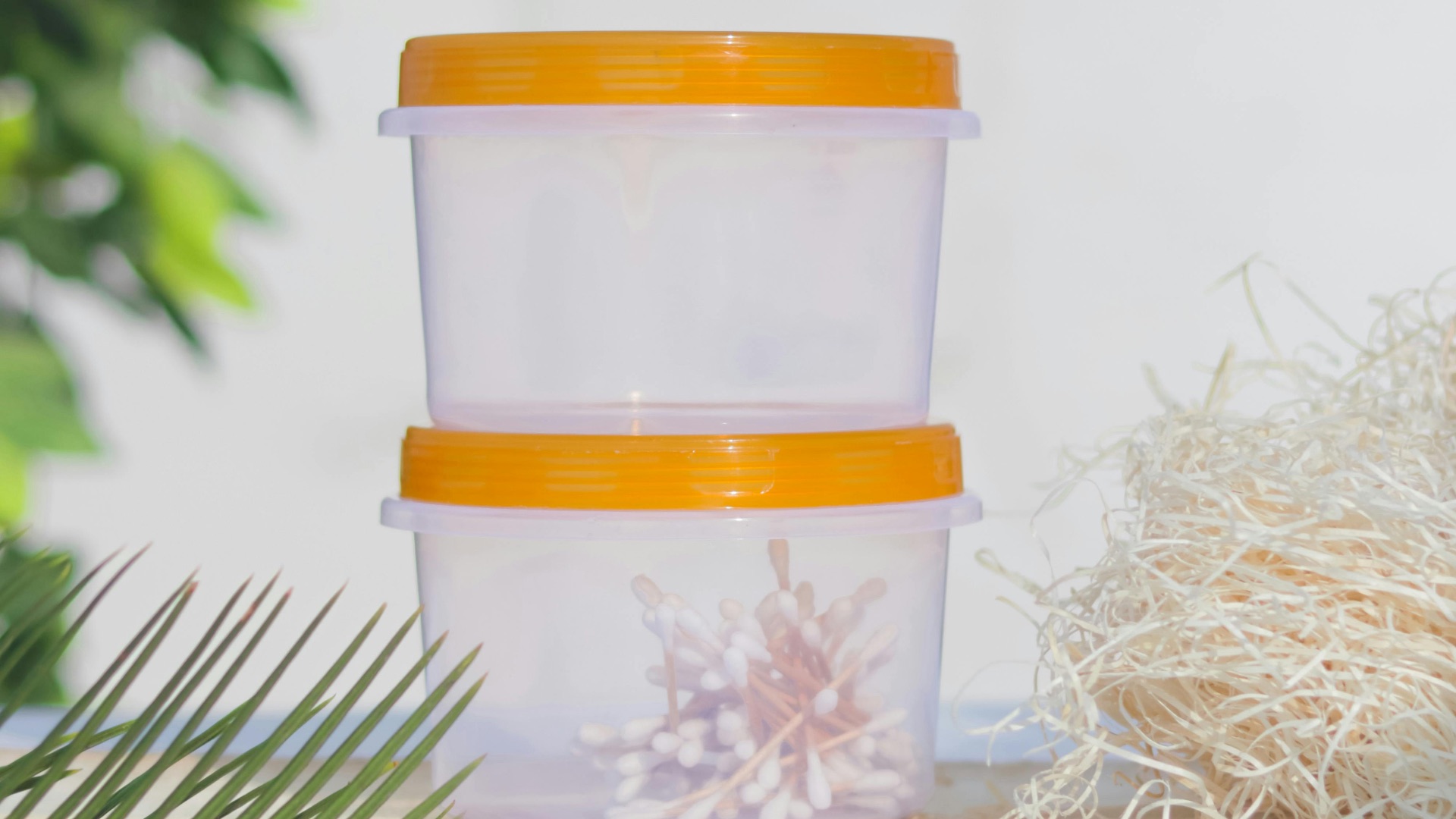 4. Récipients en plastique lavables au lave-vaisselle
