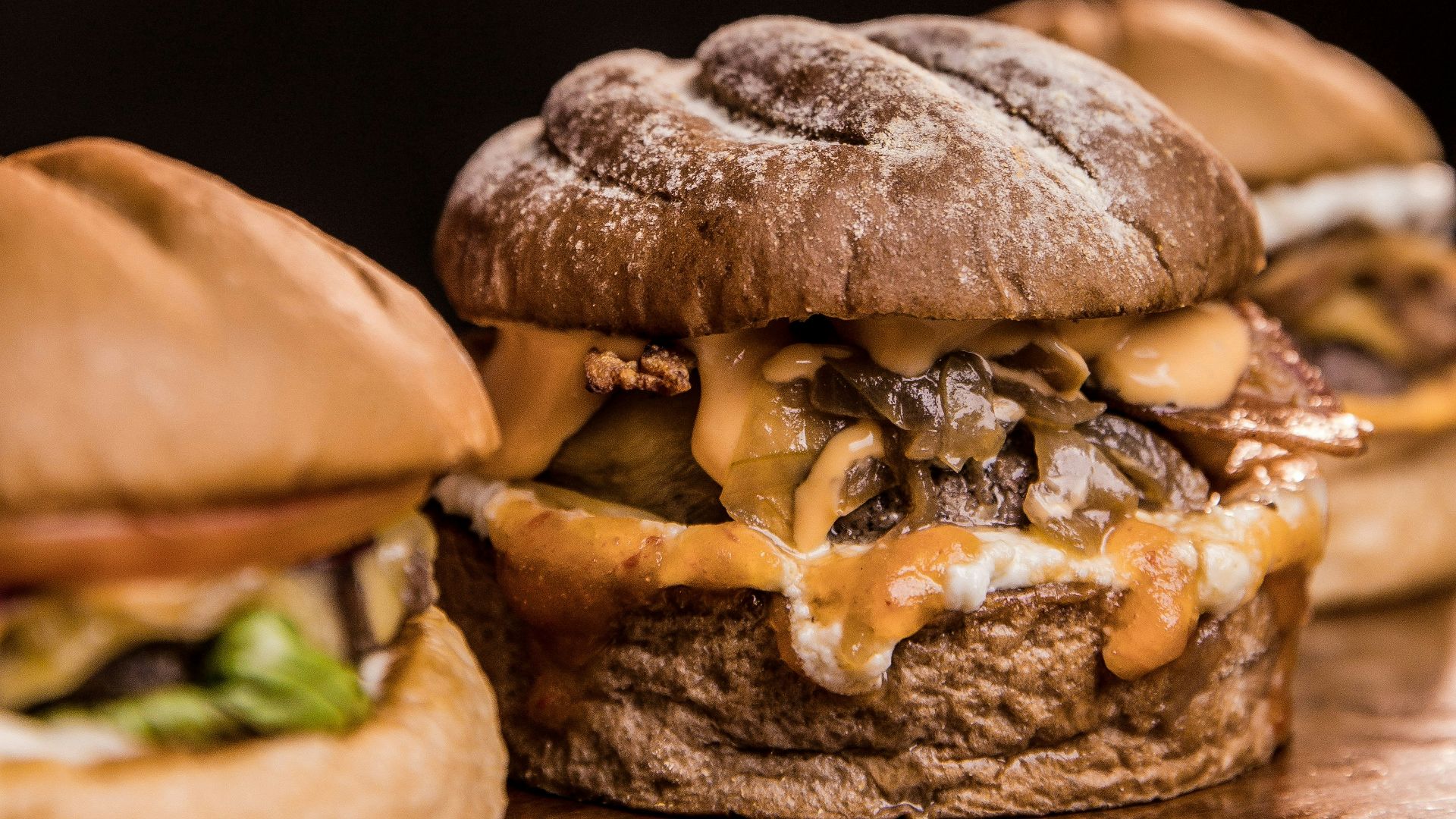 5. Burgers aux champignons