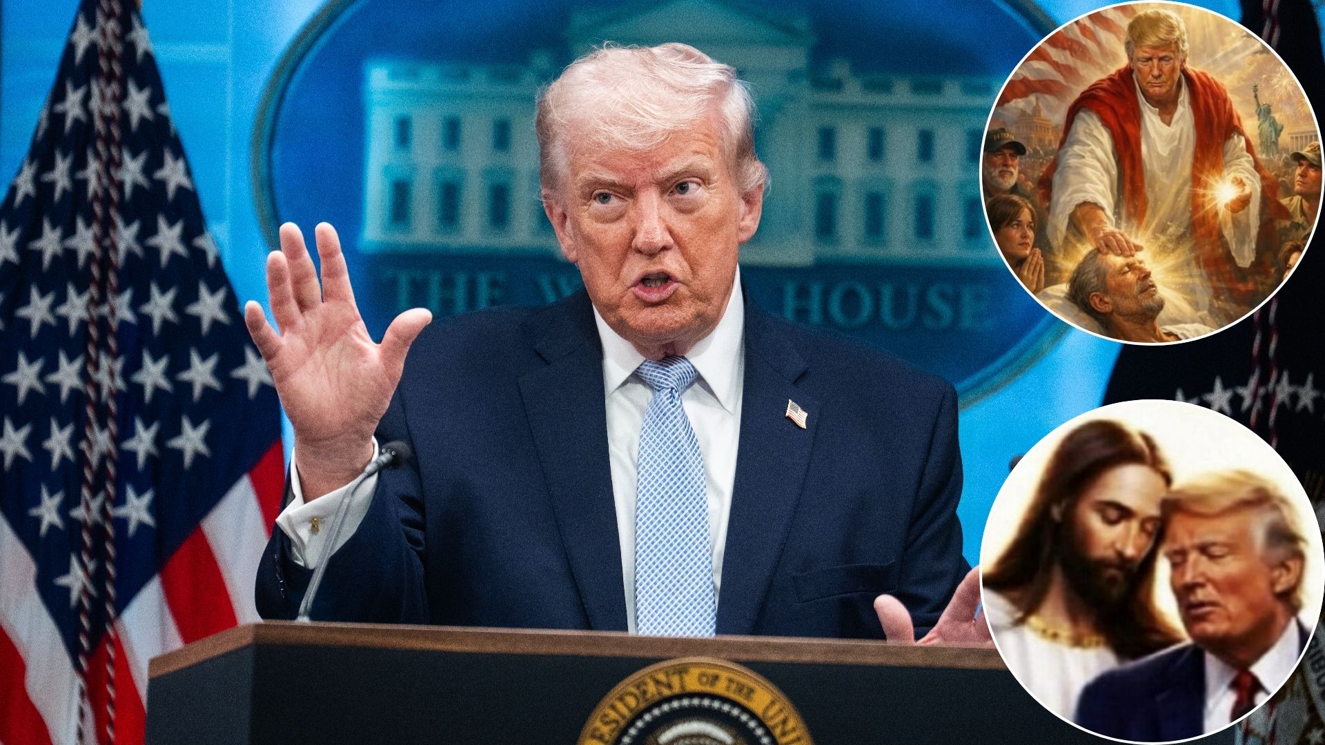 Trump remet ça avec Jésus malgré une vague de critiques