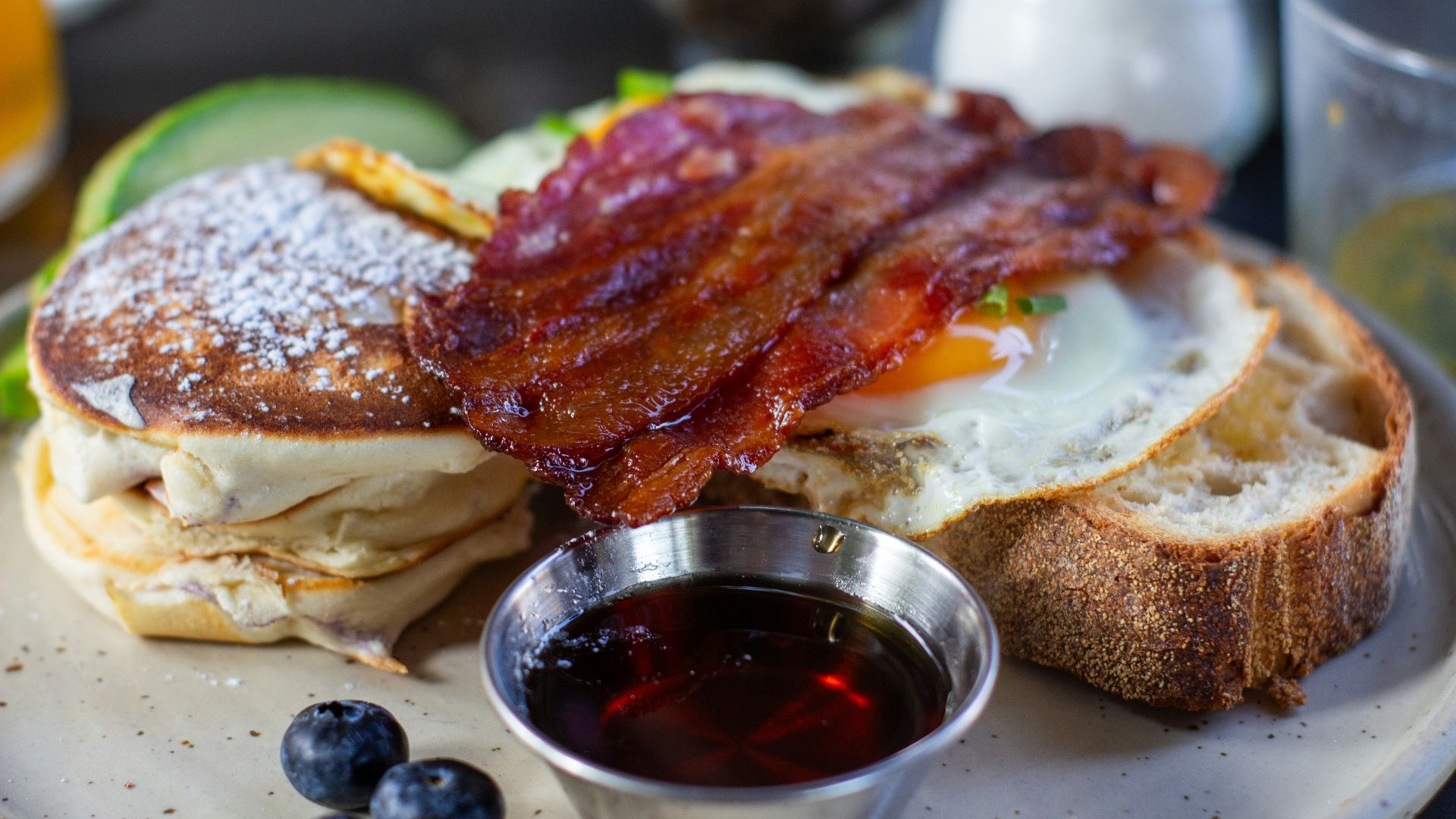1. Bacon et sirop d'érable