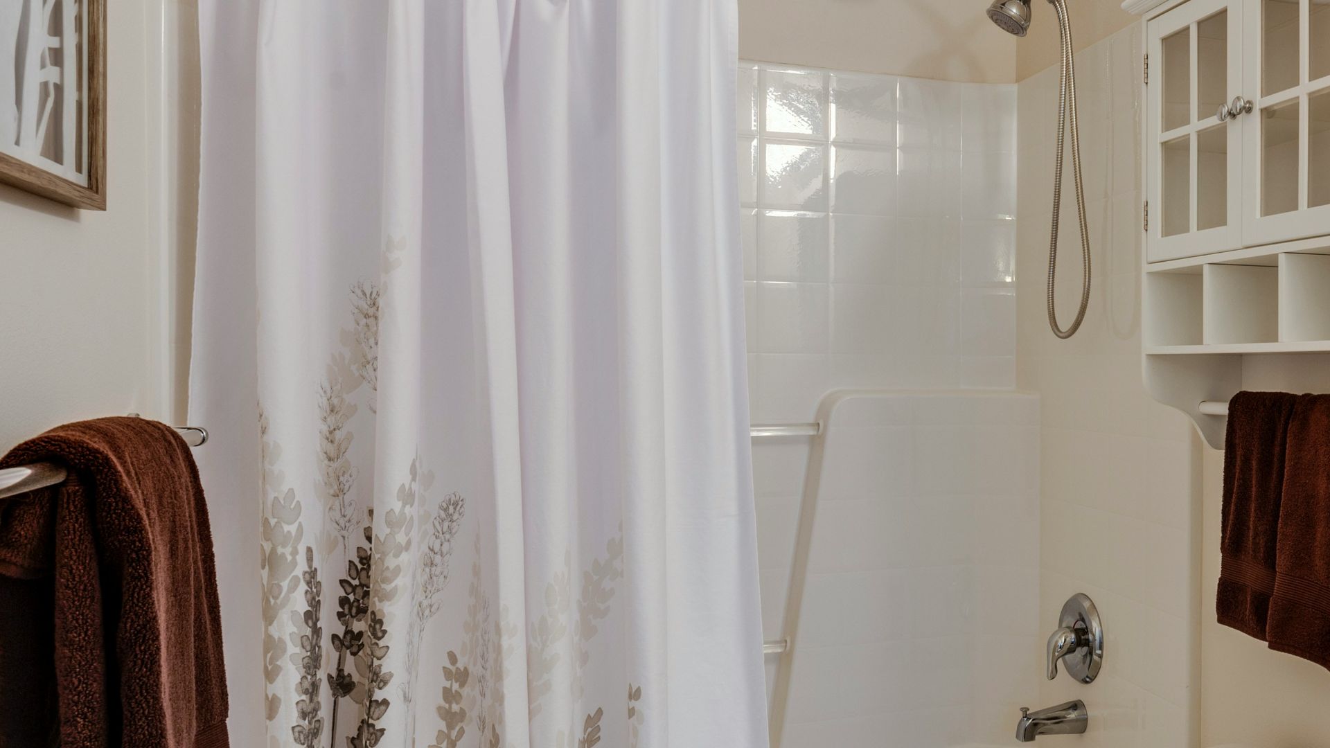 5. Rideaux de douche en vinyle