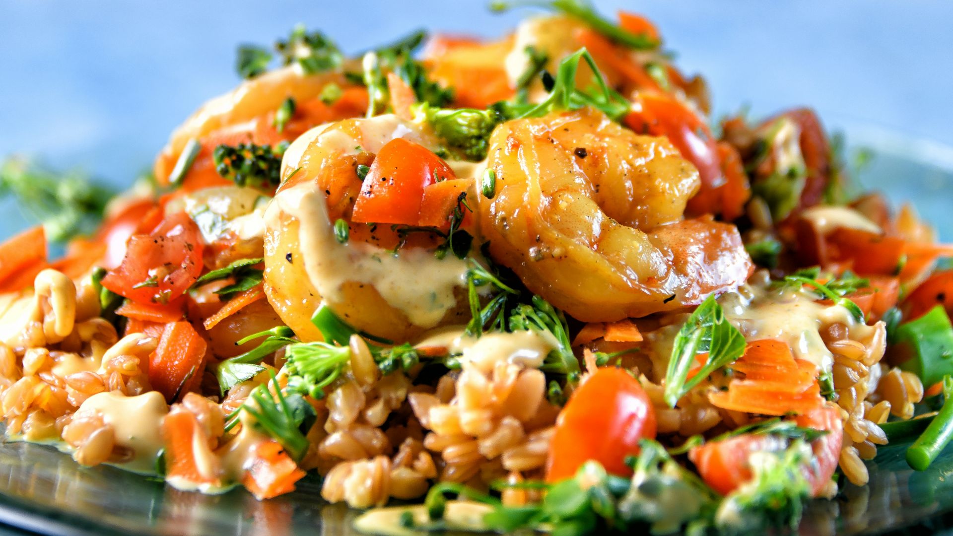 18. Salade de fruits de mer pour les petits pains