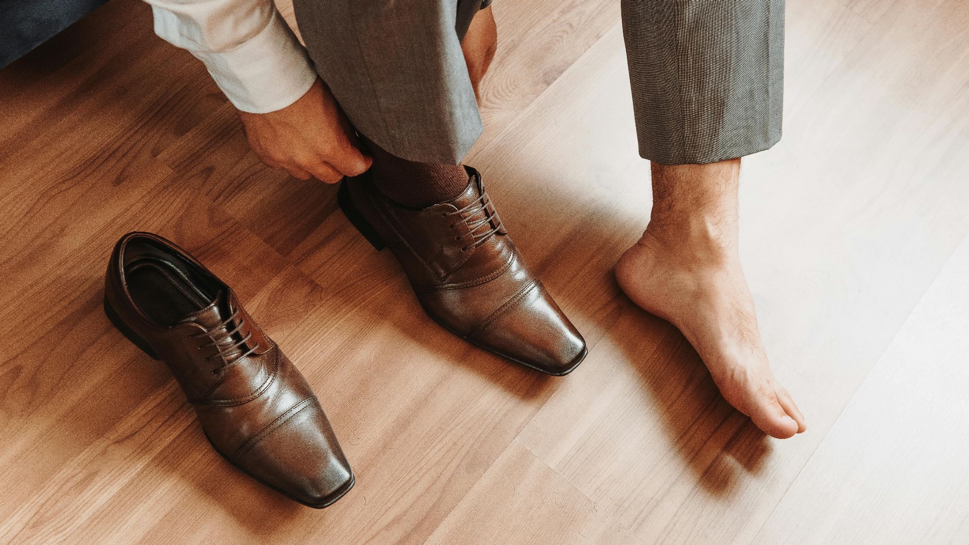 17. Chaussures à bout carré