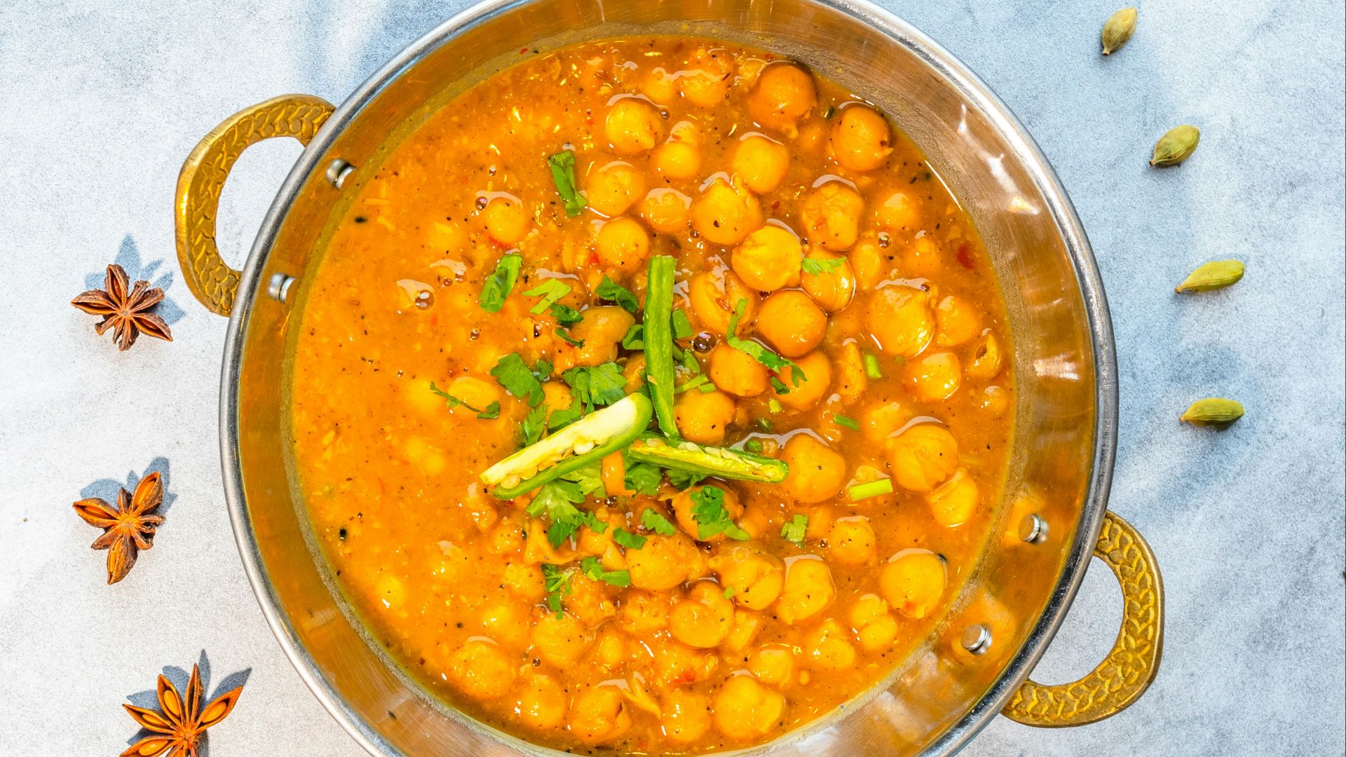 3. Chana Masala (Inde)
