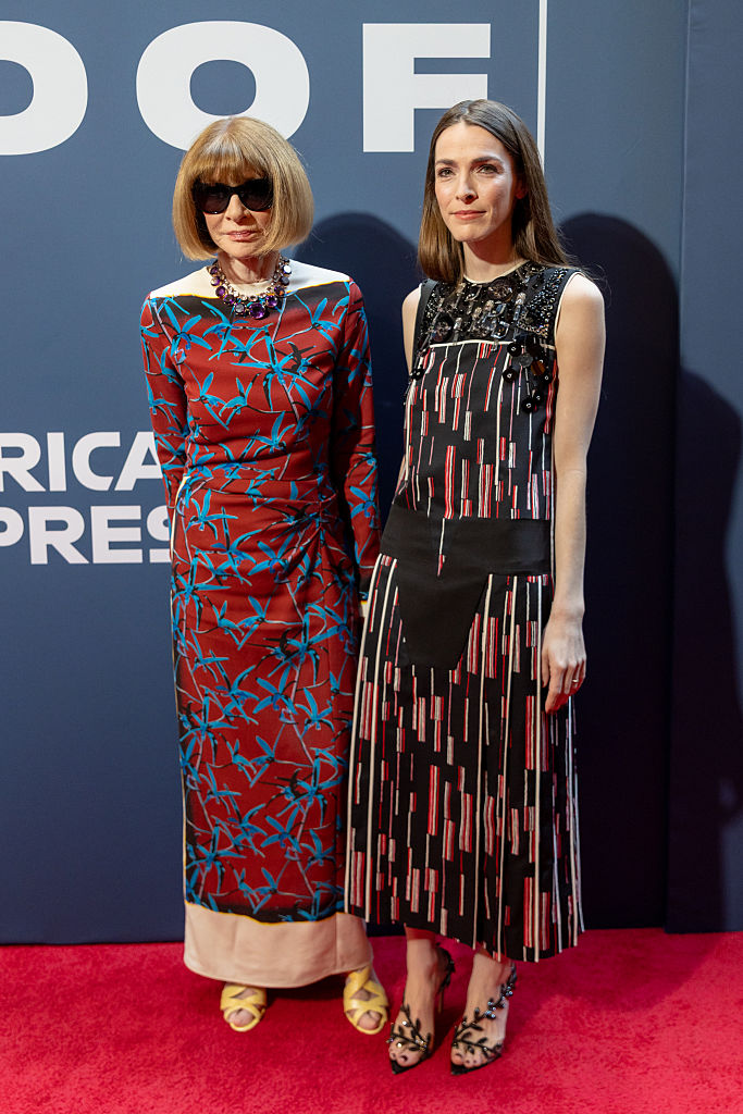 Anna Wintour and Bee Carrozzini