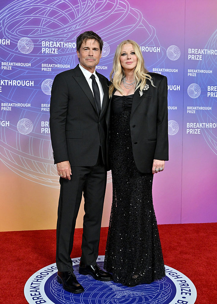 Rob Lowe and Sheryl Berkoff