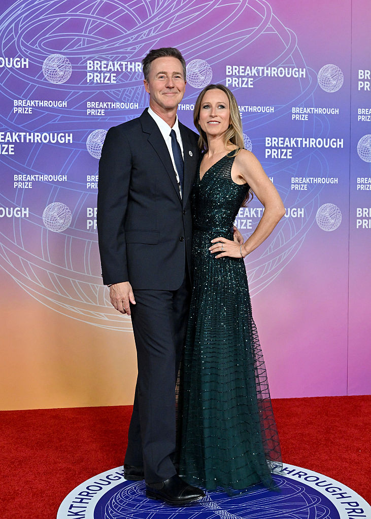 Edward Norton and Shauna Robertson