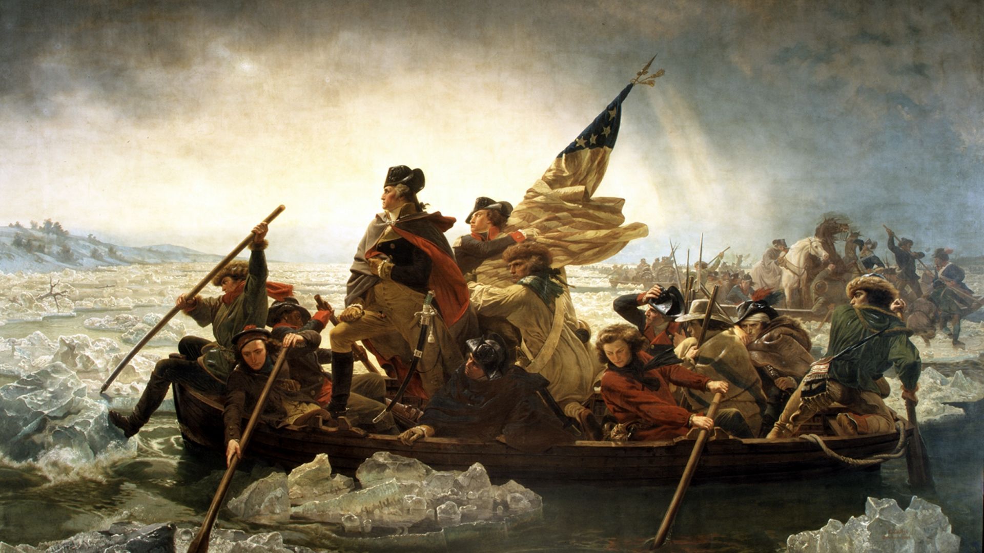 3. Washington traversant le Delaware (1776)