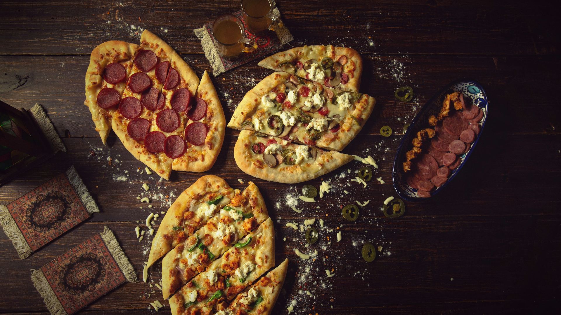 8. Fonds de pizza au chou-fleur