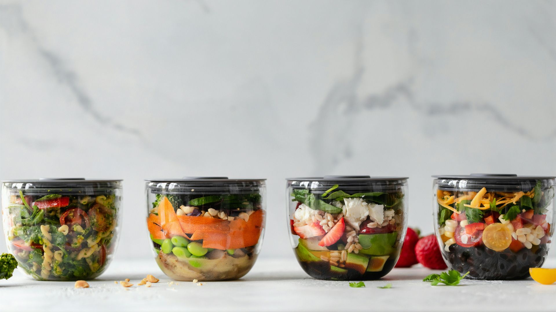 9. Utilisez des récipients permettant de contrôler les portions