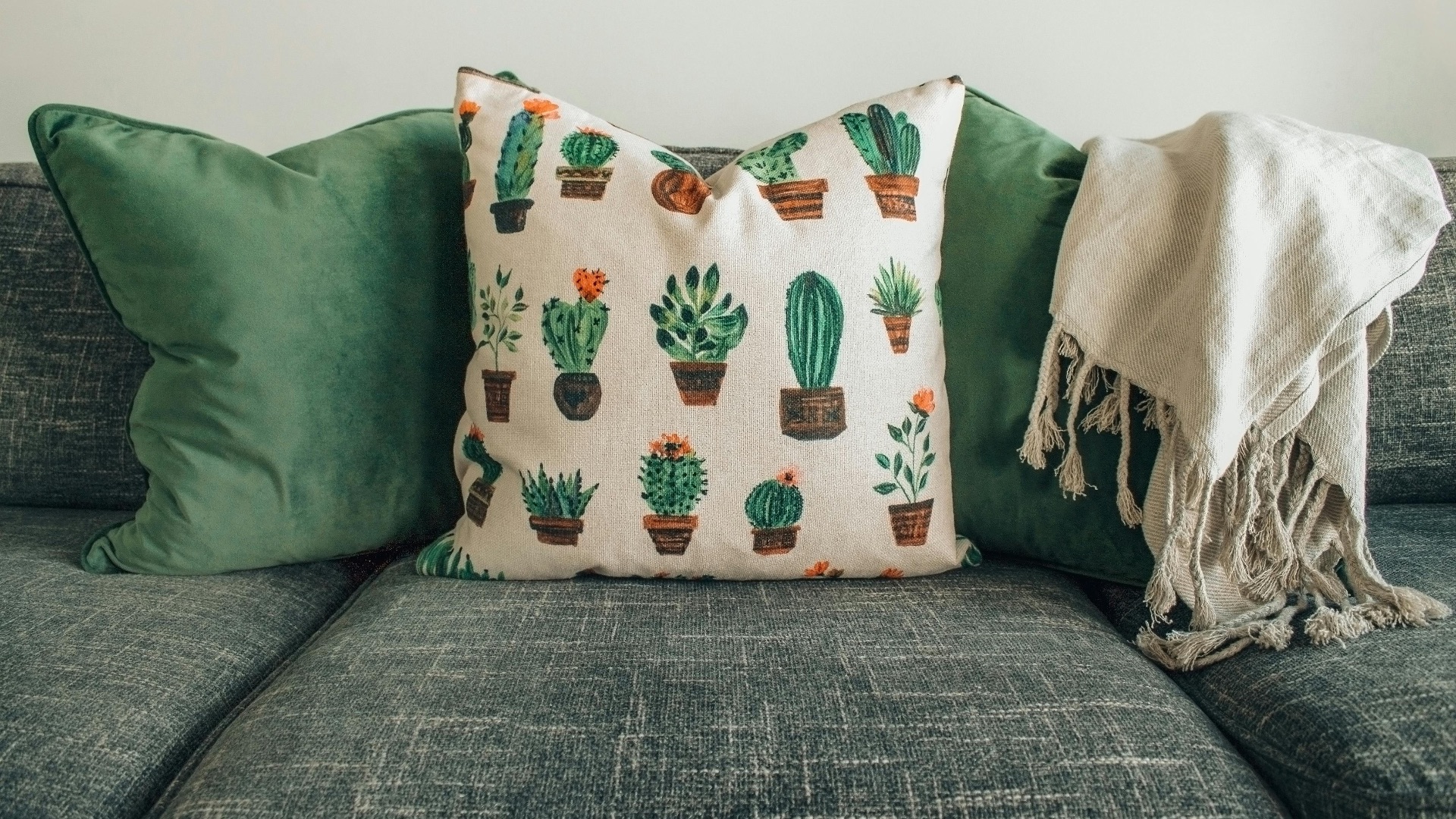 19. Les coussins décoratifs que vous n'utilisez jamais