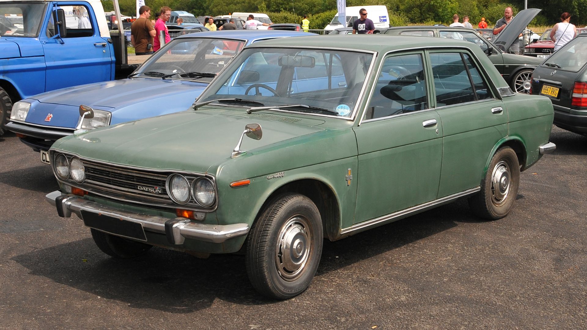 18. La berline vintage des routes secondaires (Datsun 510)