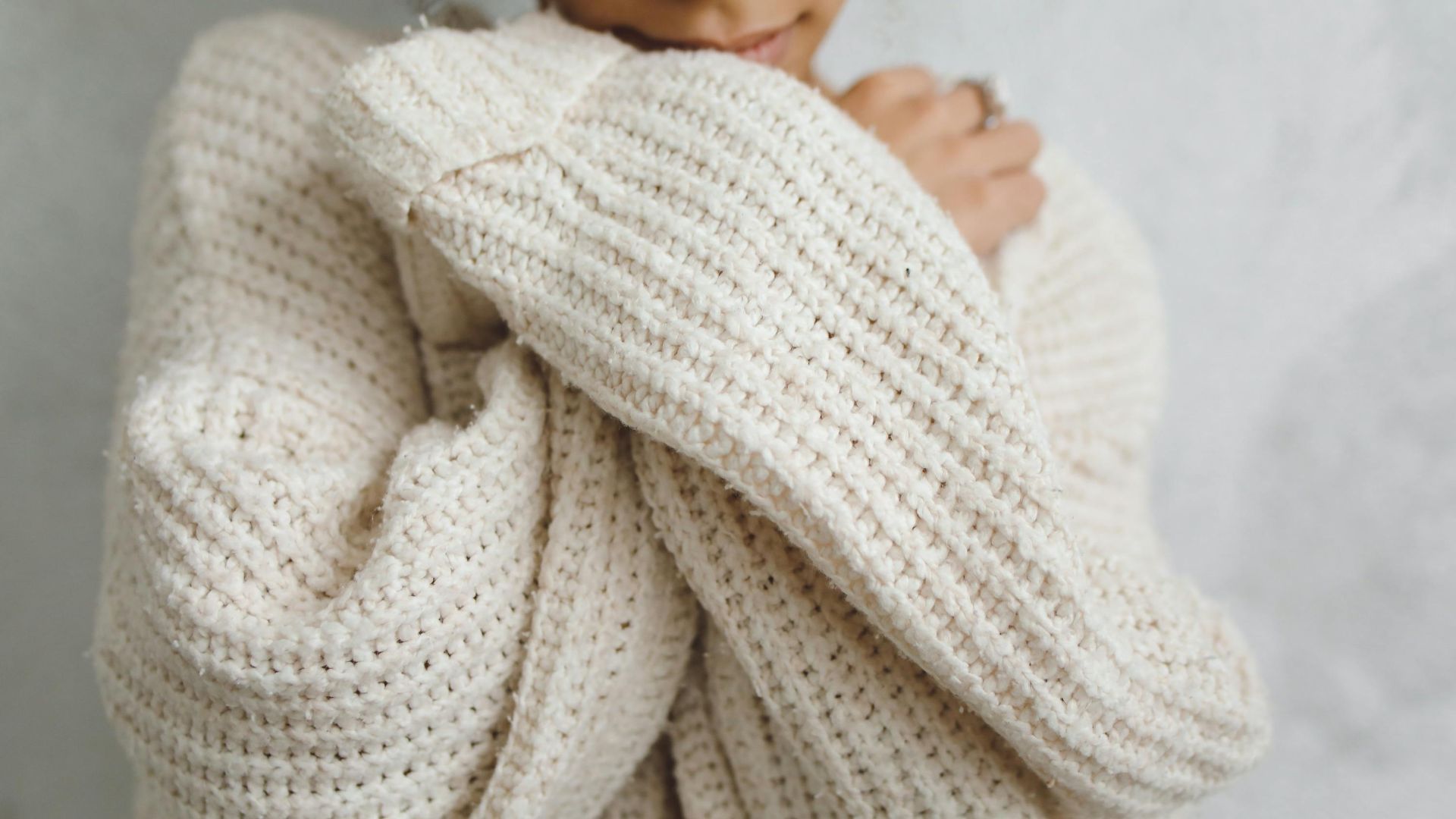 7. Vêtements en maille souples et oversize