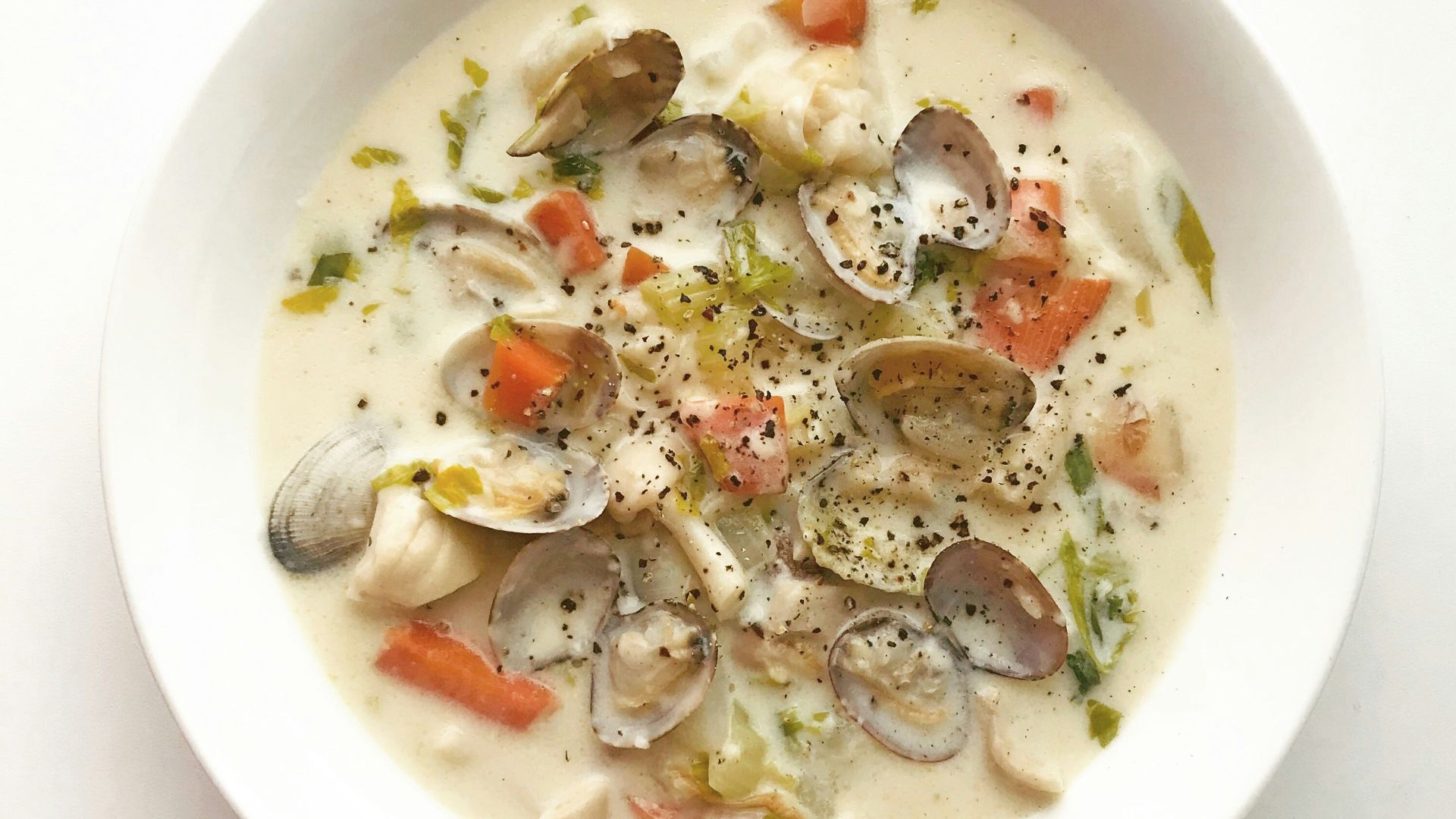 1. Soupe de palourdes
